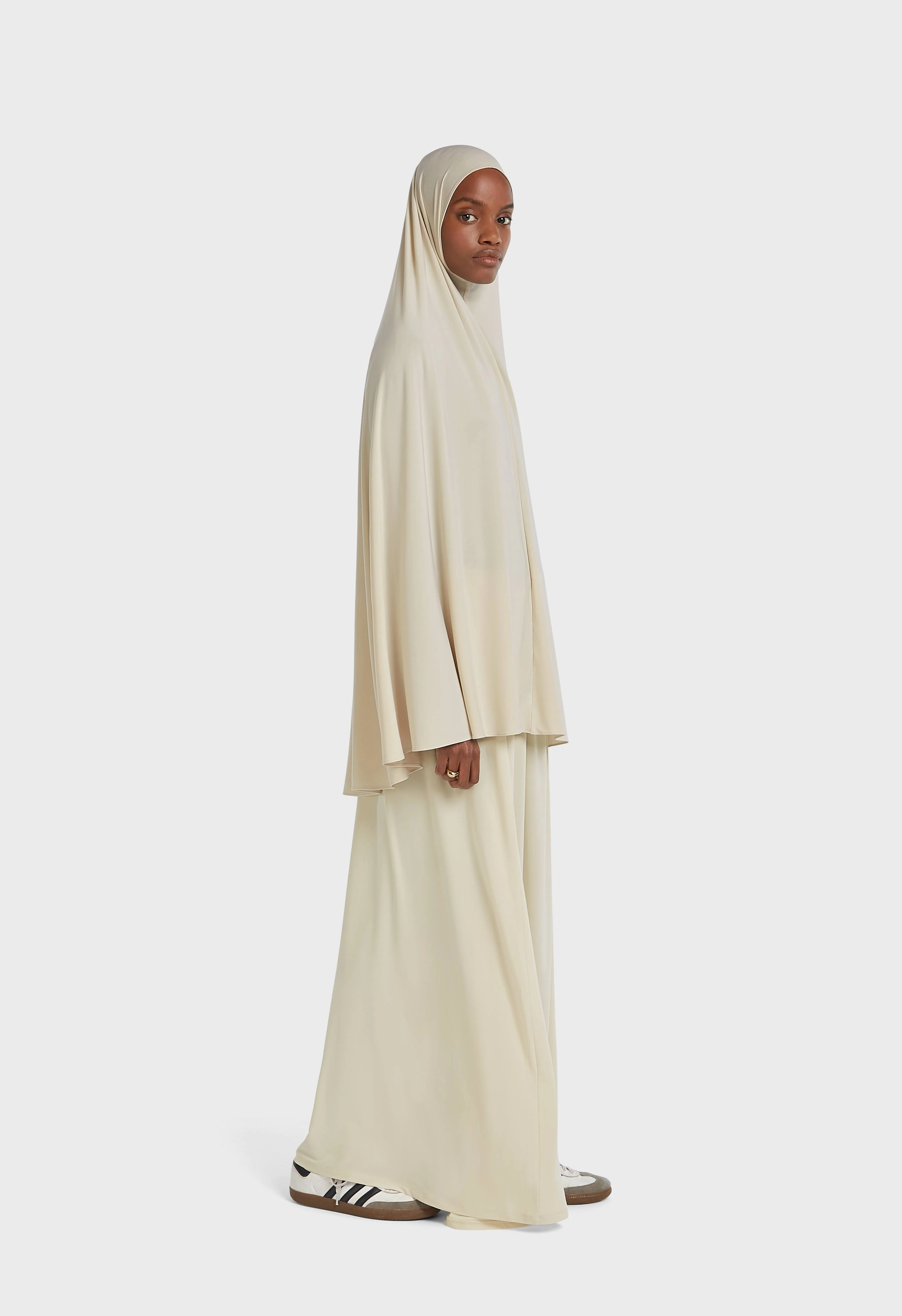 Premium Jersey Khimaar | Light Storm - Image 2