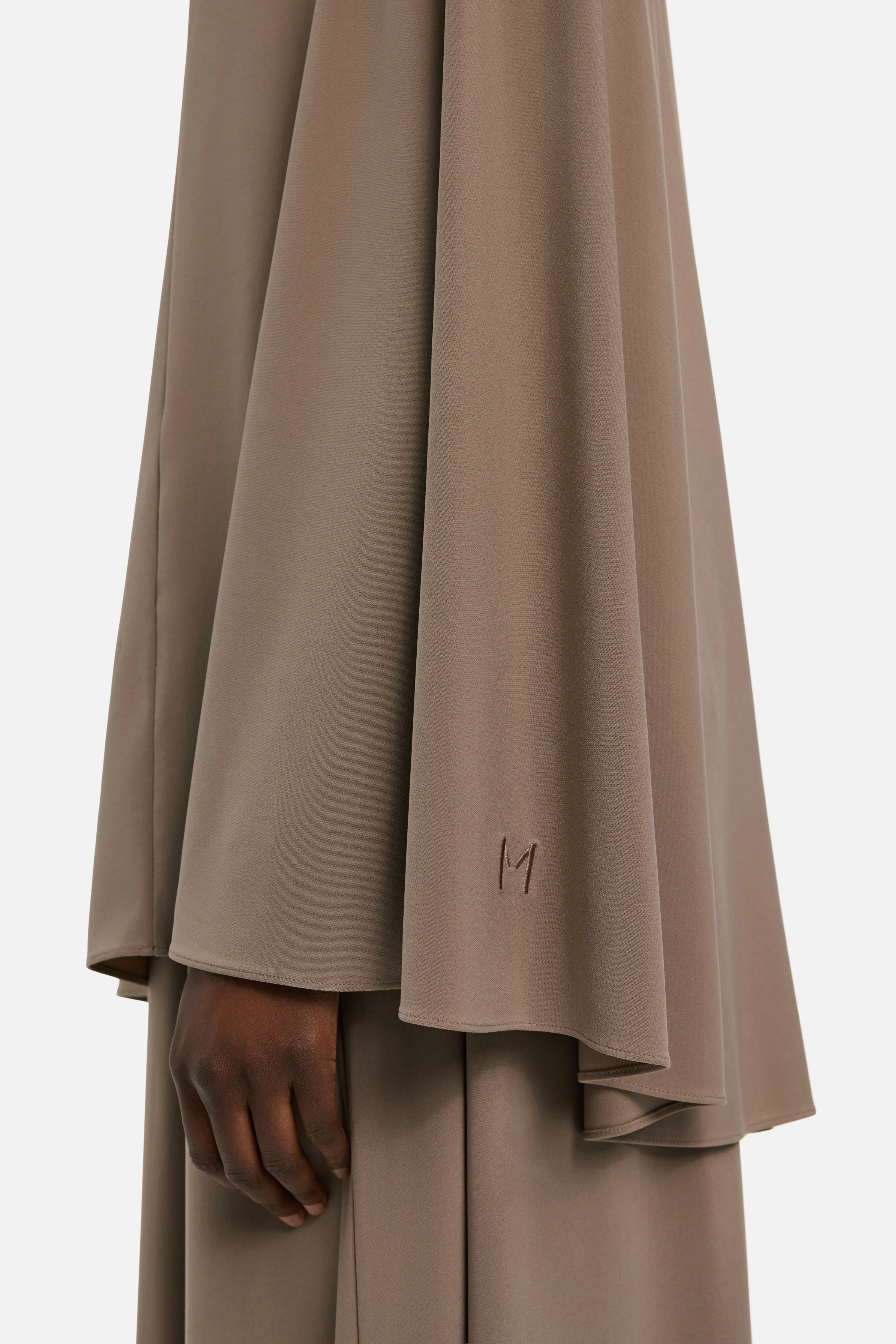 Premium Jersey Khimaar | Milky Cacao - Image 4