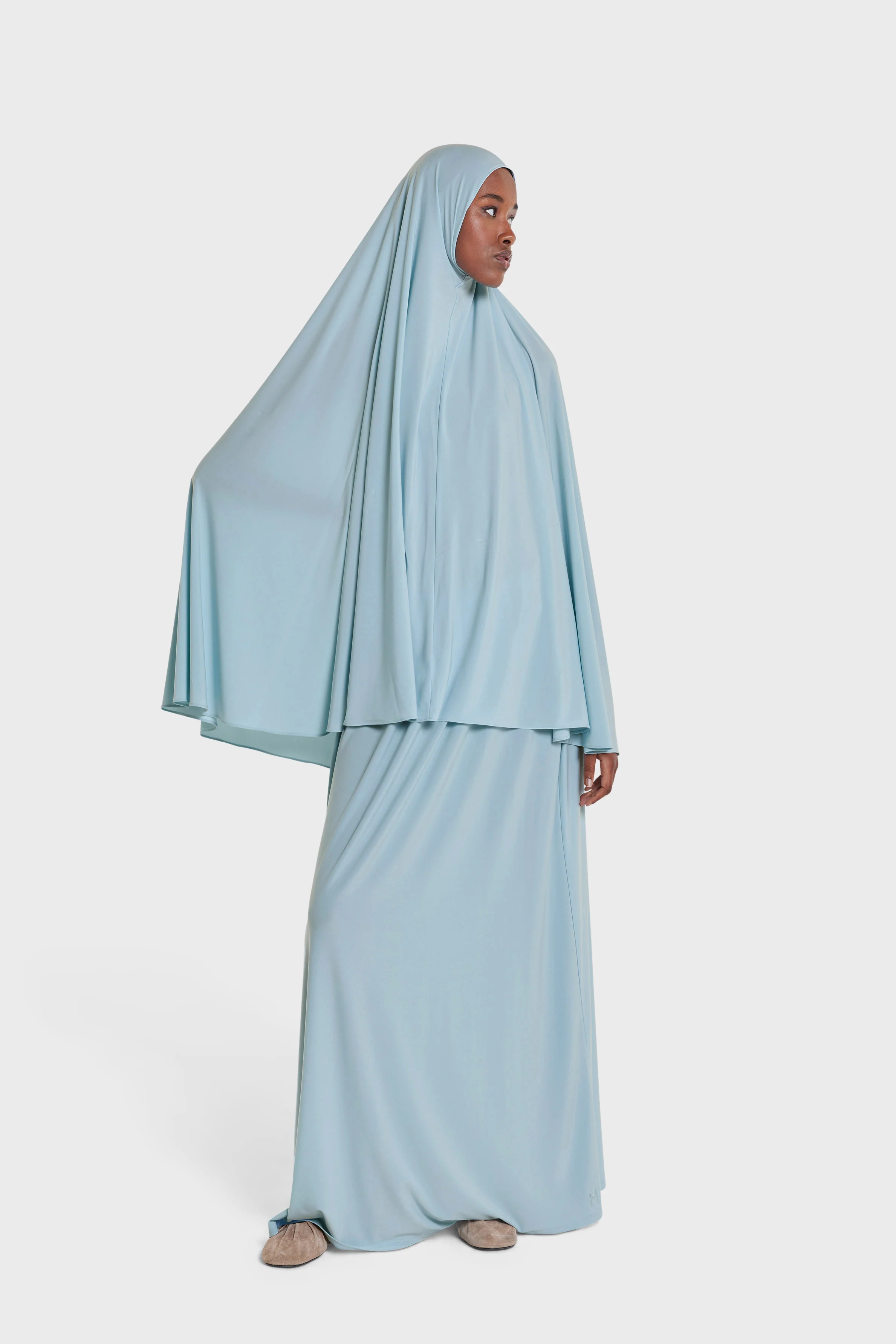 Premium Jersey Khimaar | Misty Blue - Image 2