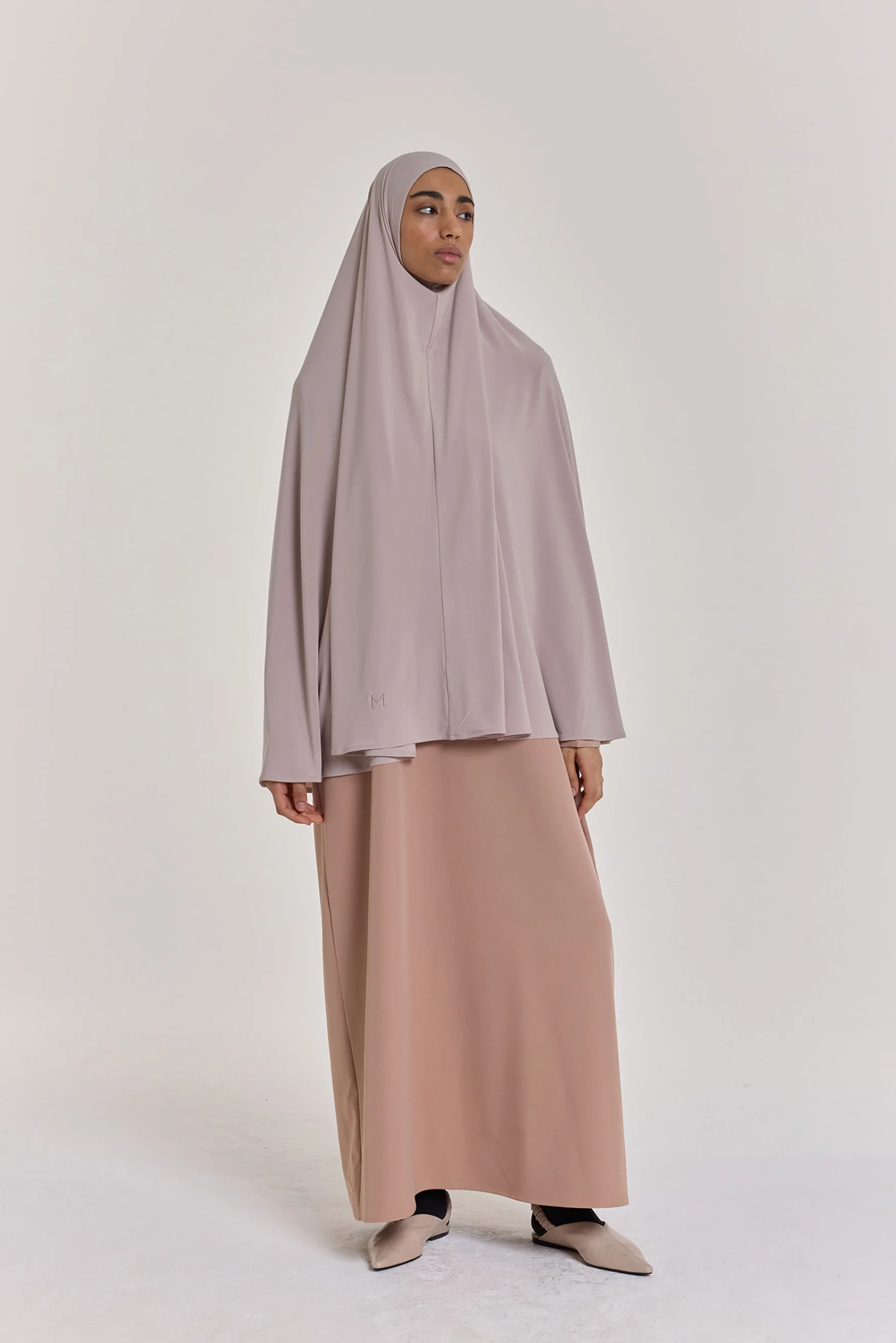 Premium Jersey Khimaar | Pearl - Image 2