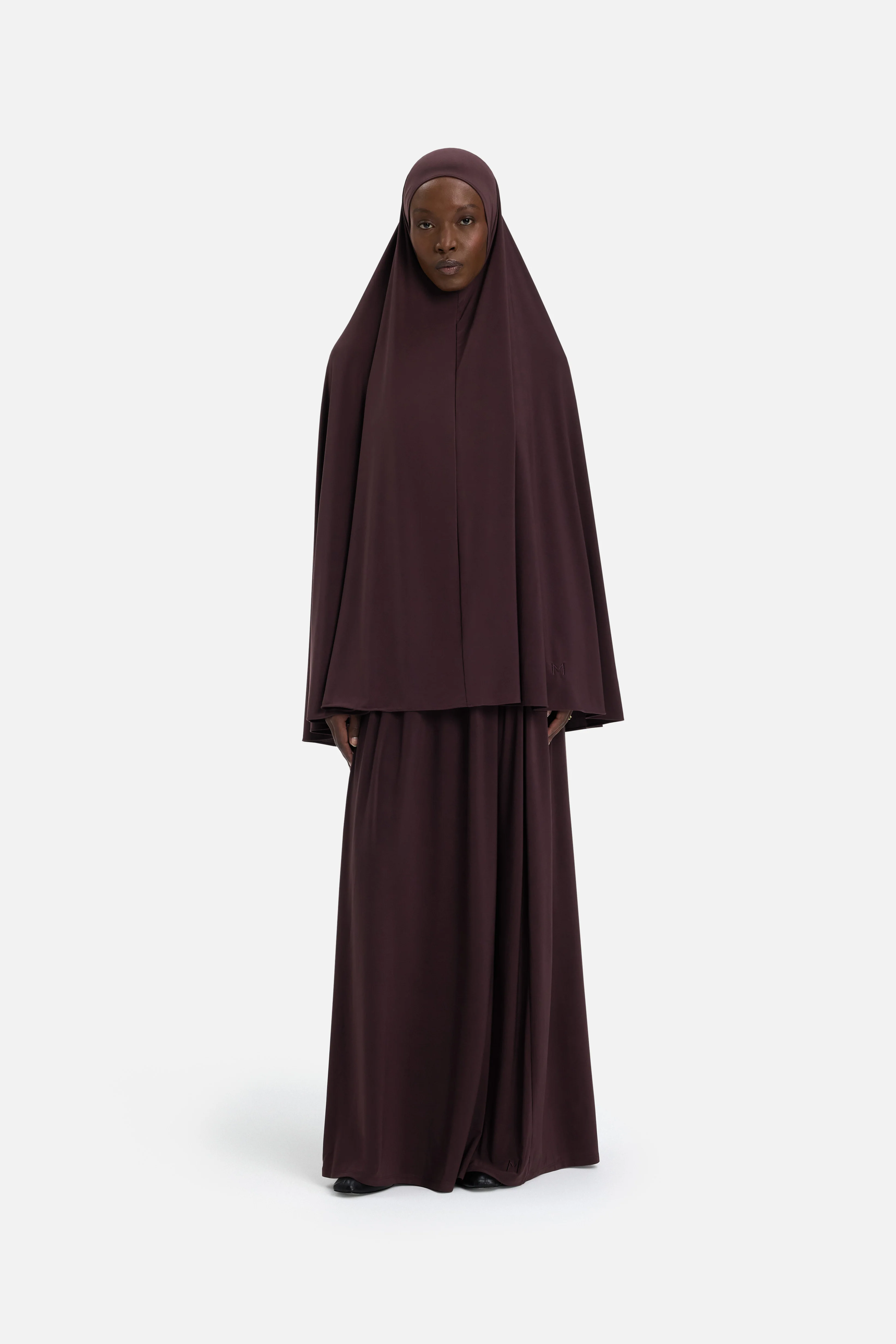 Premium Jersey Prayer Skirt | Vintage Purple