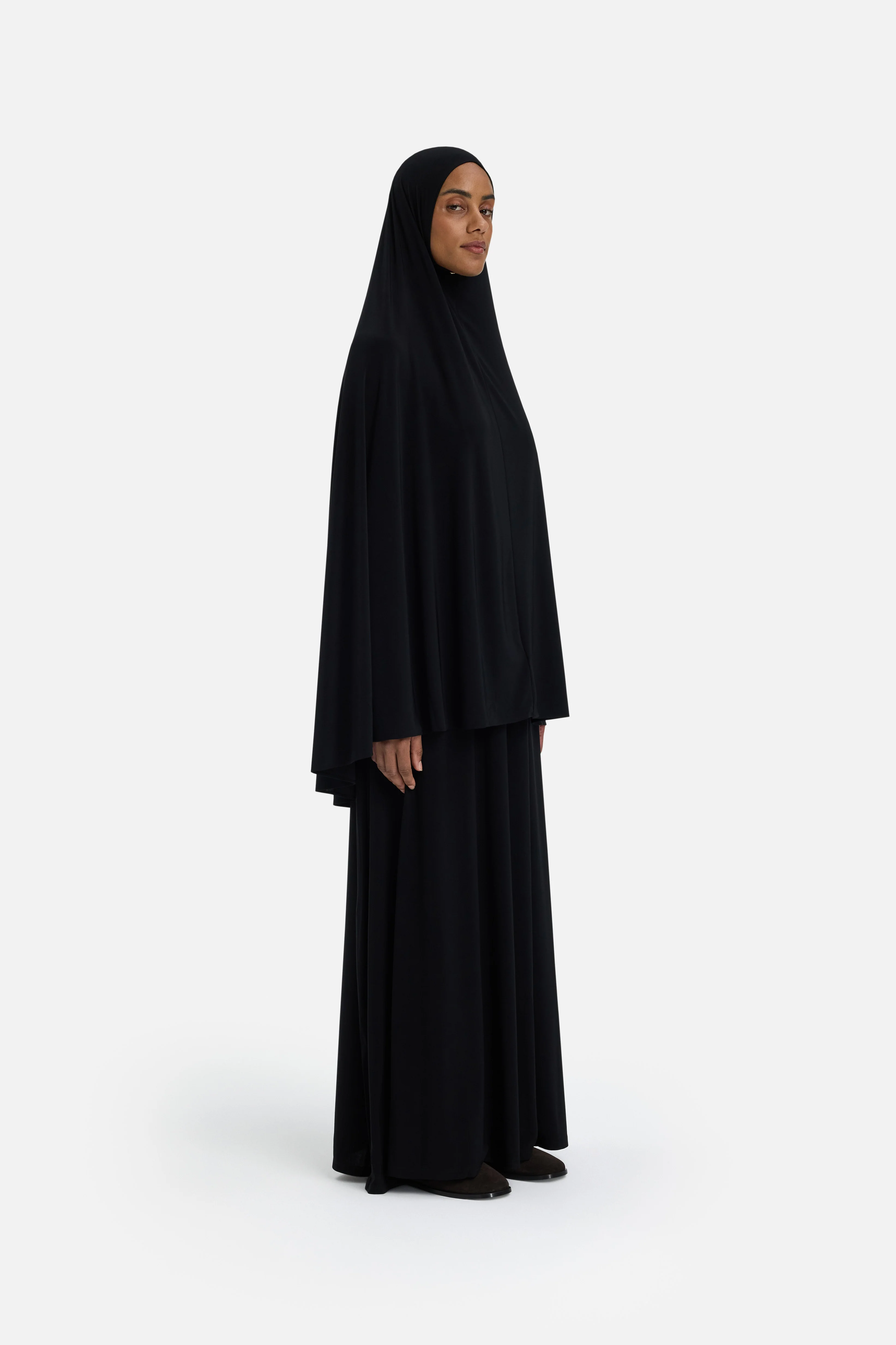 Premium Jersey Prayer Skirt | Black - Image 2