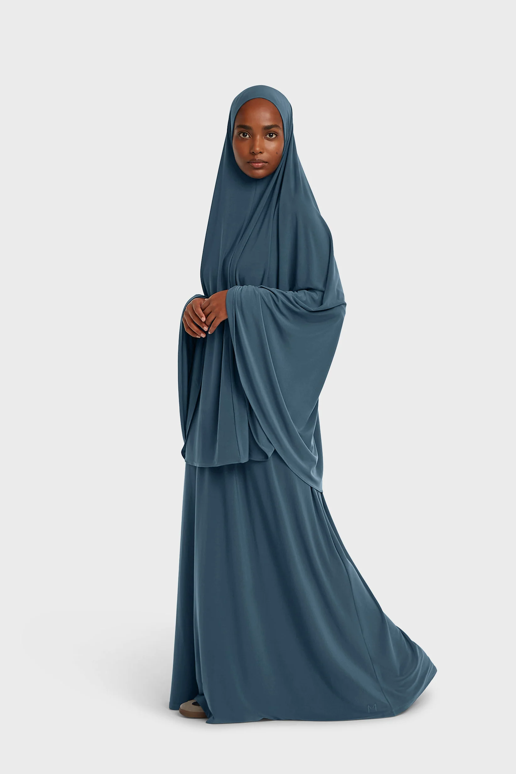 Premium Jersey Prayer Skirt | Blue Sapphire - Image 2