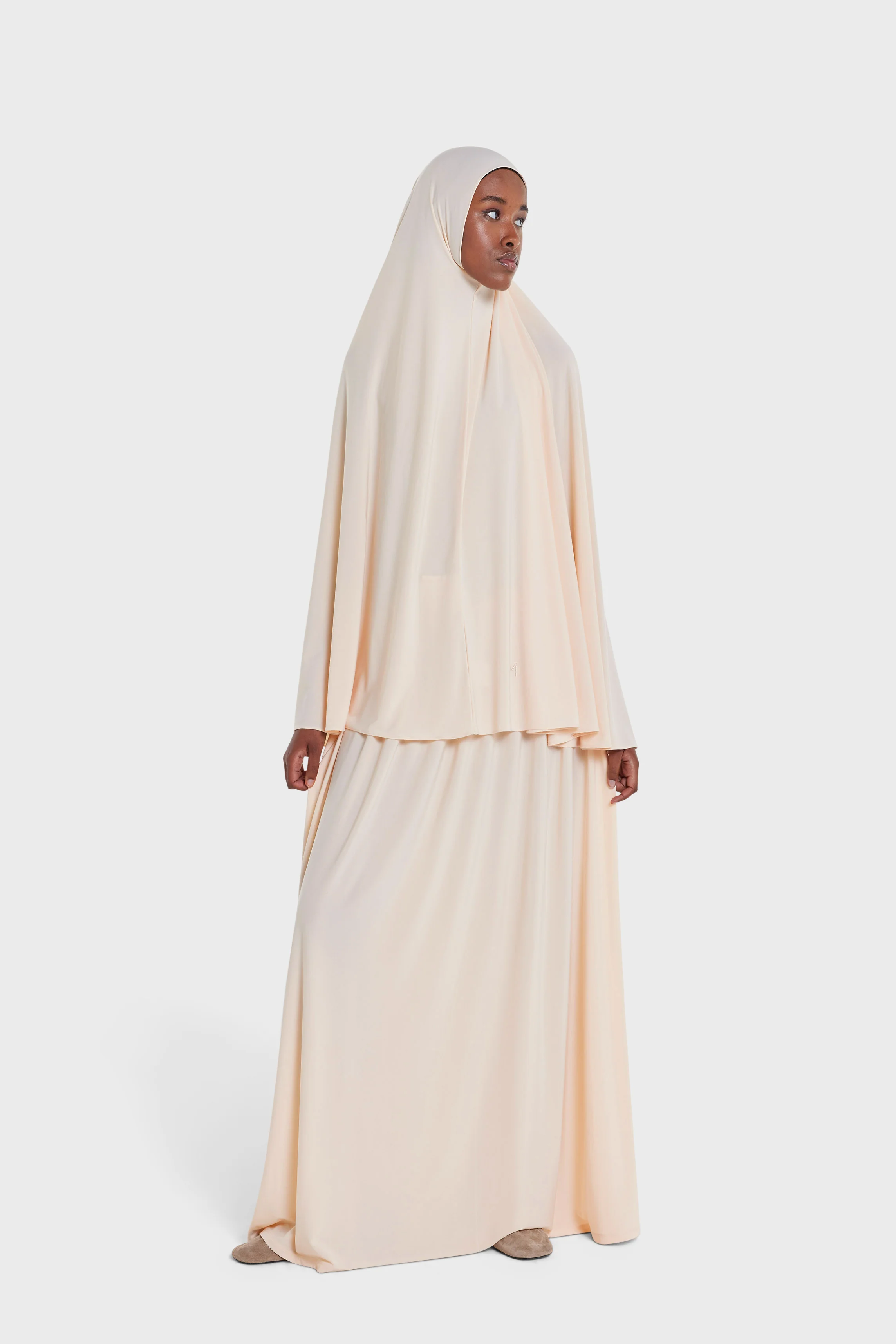Premium Jersey Prayer Skirt | Butter Cream - Image 2
