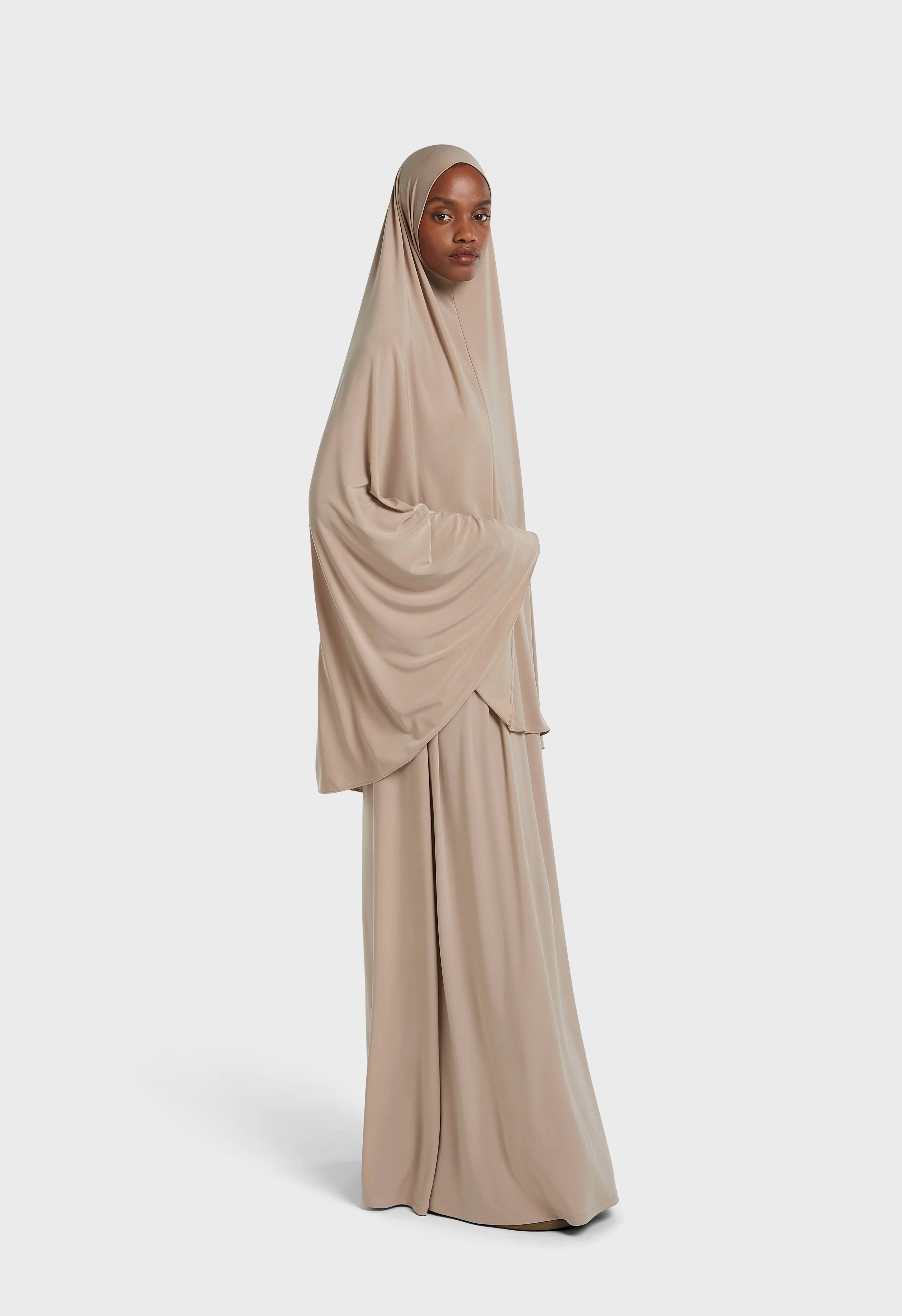 Premium Jersey Prayer Skirt | Dark Pearl - Image 2