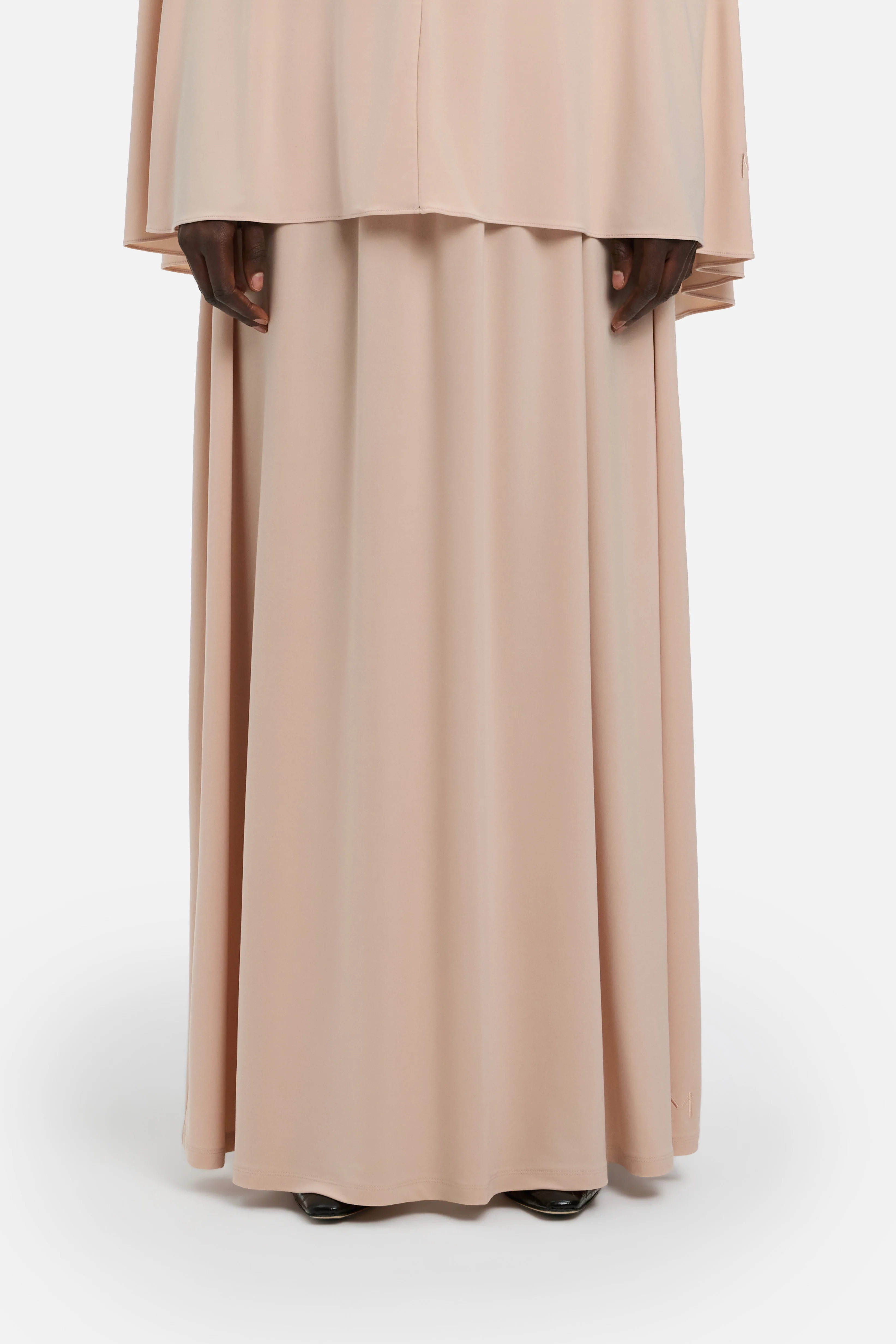 Premium Jersey Prayer Skirt | Dark Rose - Image 2