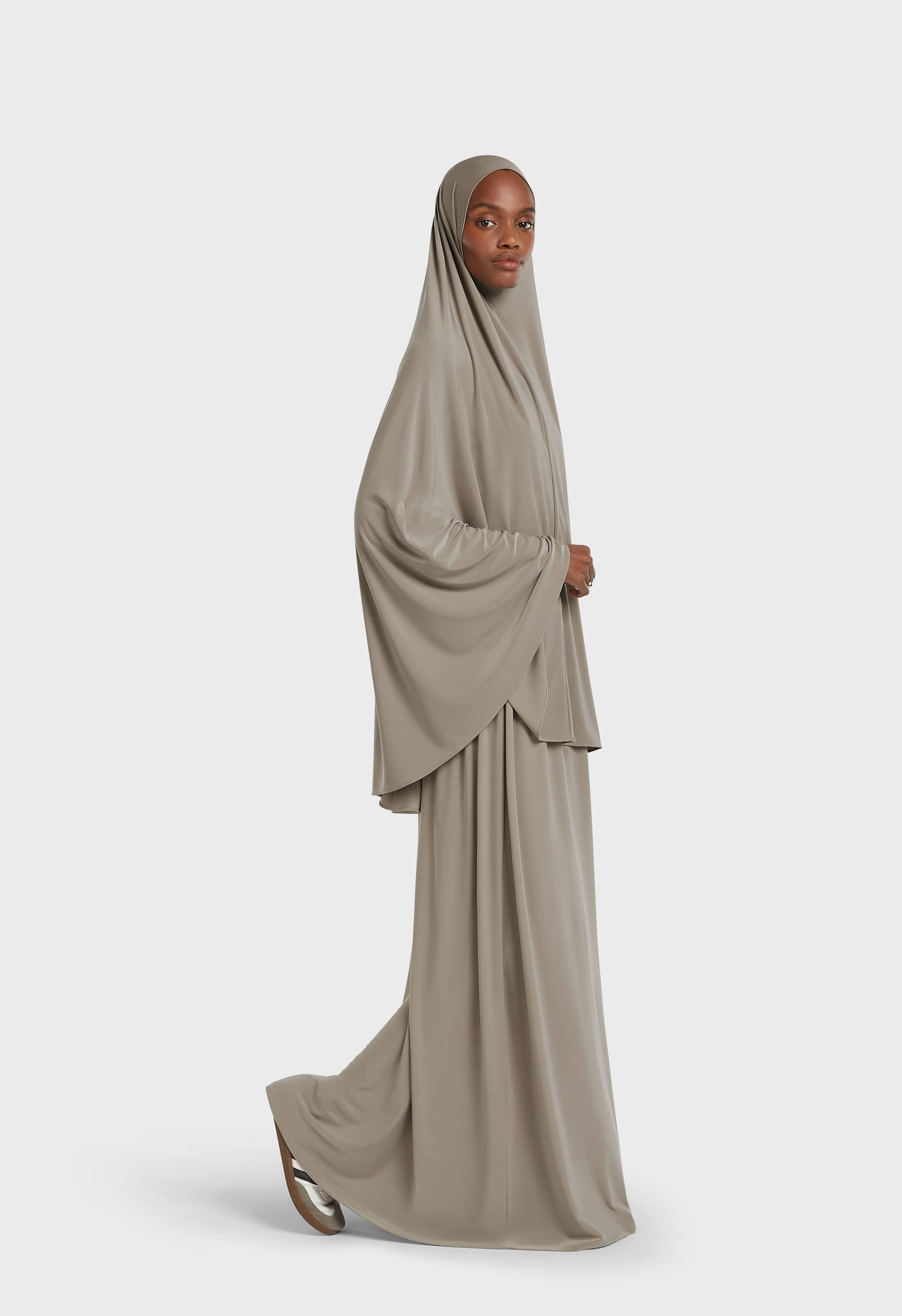 Premium Jersey Prayer Skirt | Desert Brown - Image 2