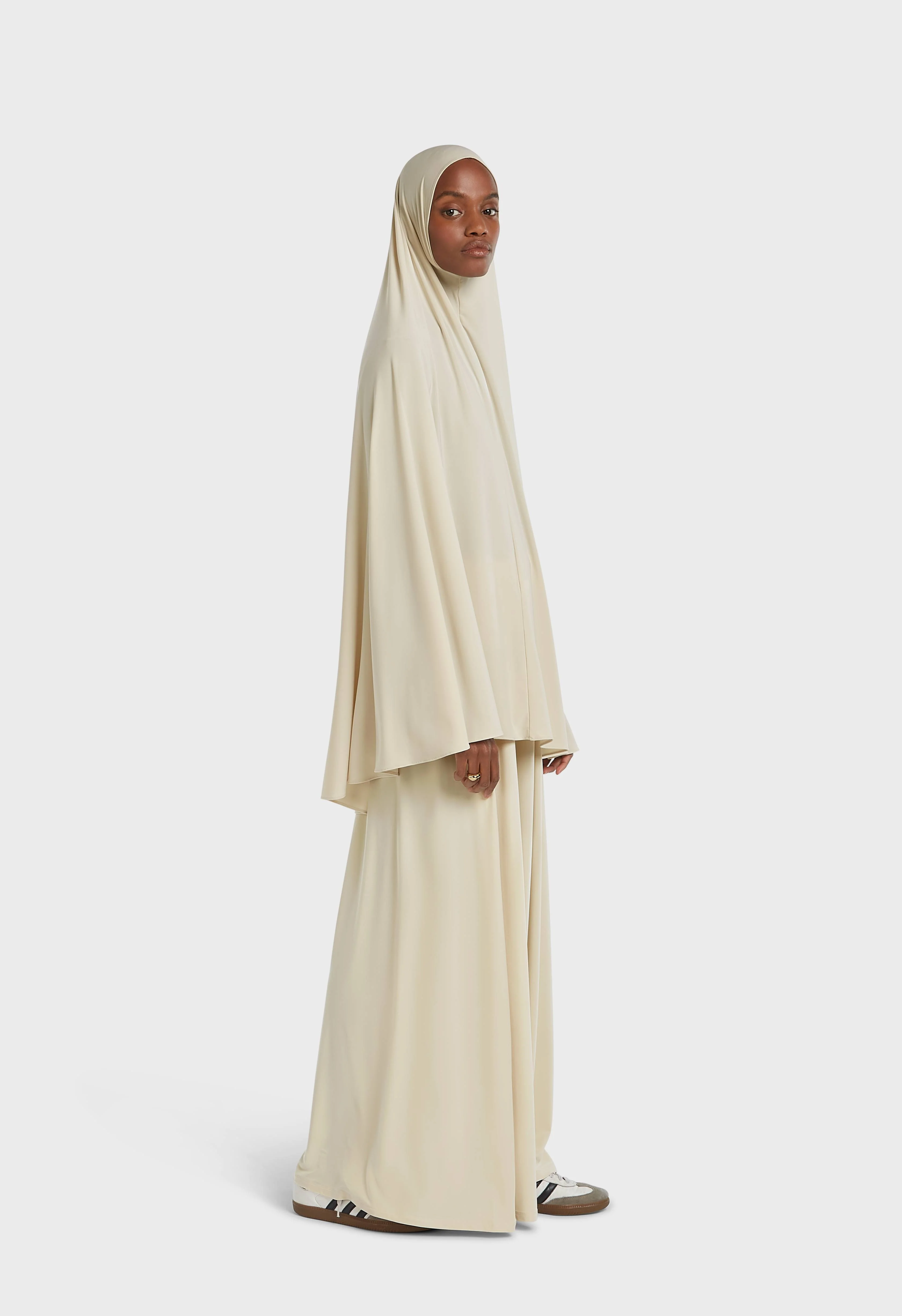 Premium Jersey Prayer Skirt | Light Storm - Image 2