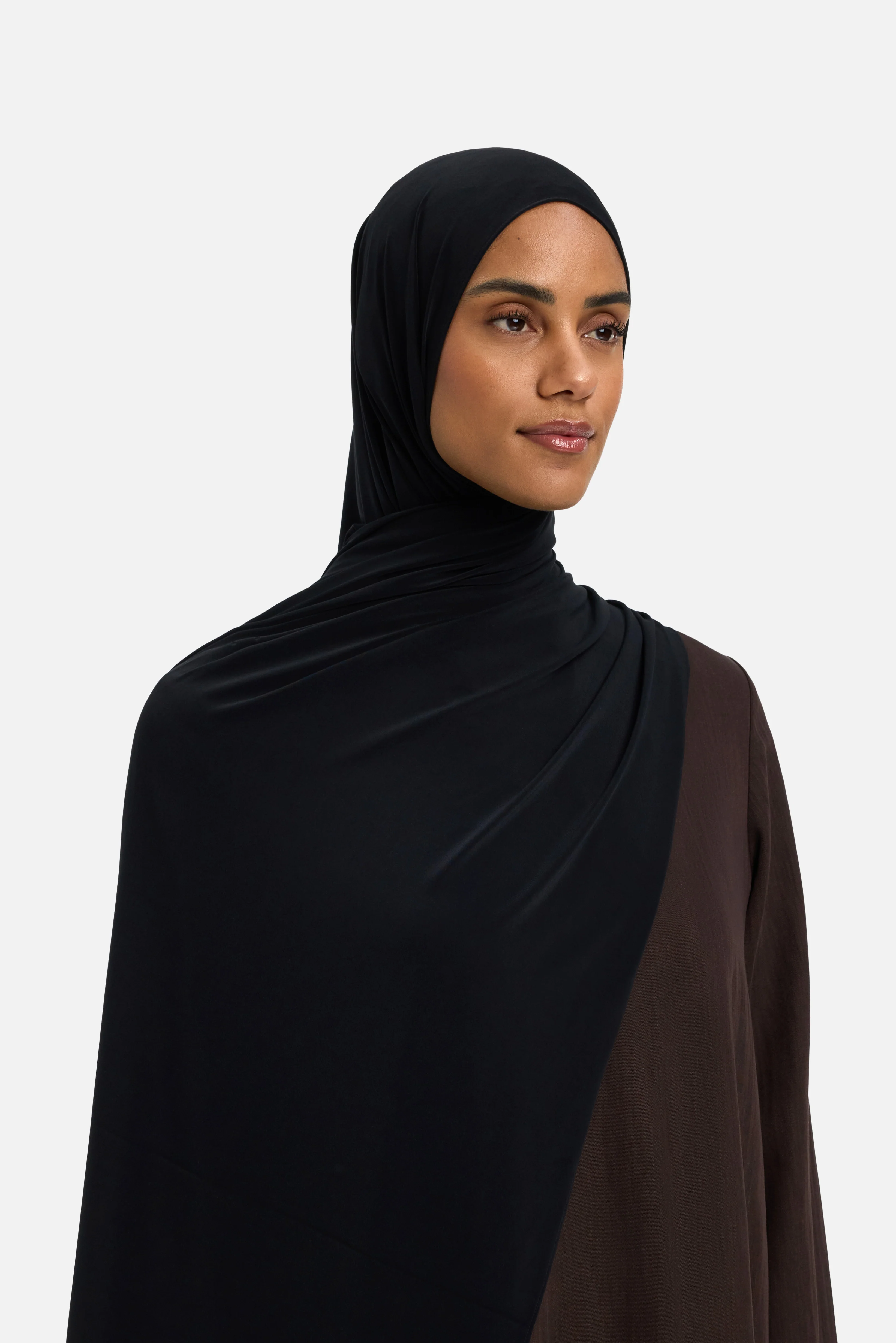 Premium Jersey Scarf | Black - Image 2