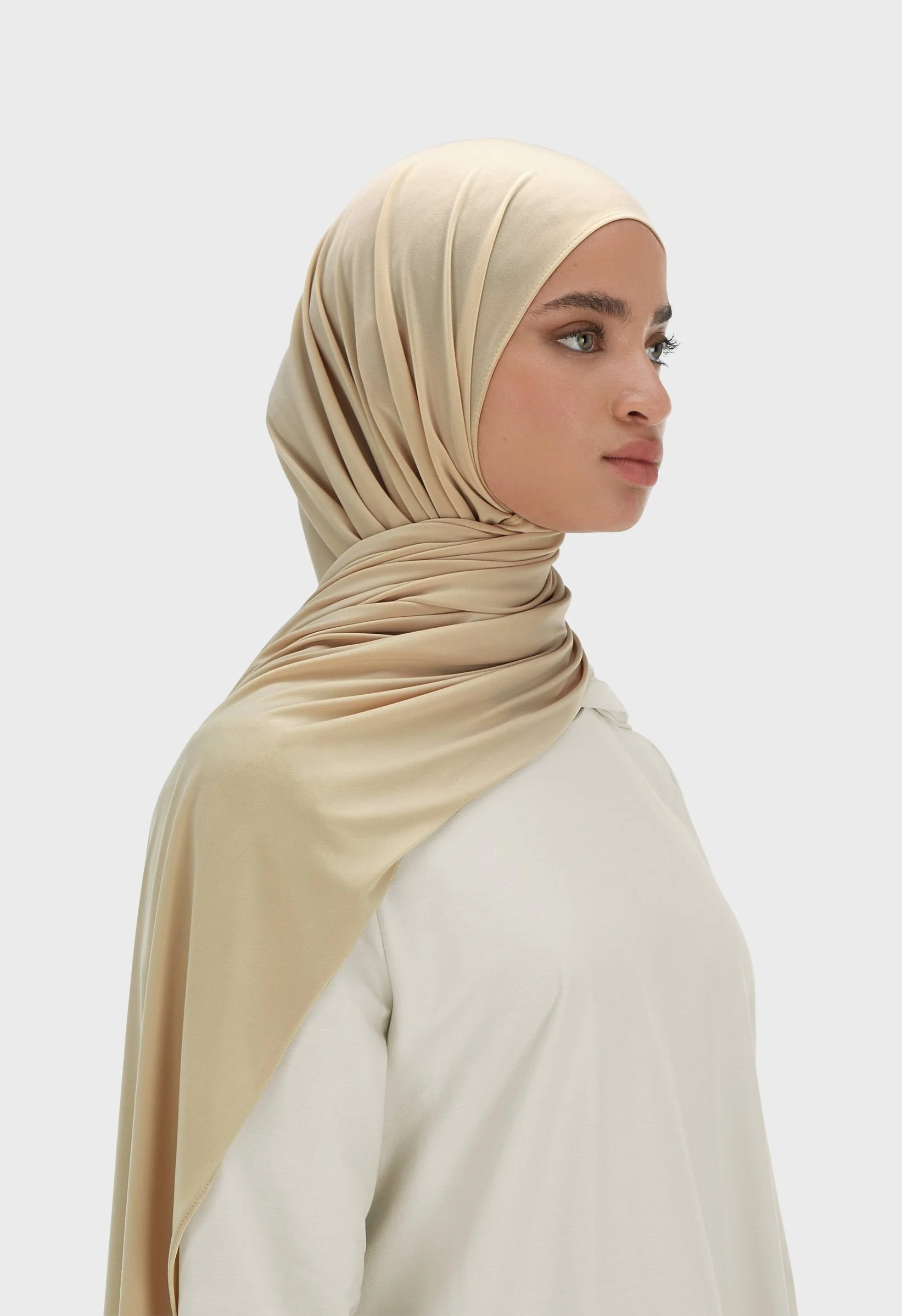 Premium Jersey Scarf | Brown Rice - Image 3