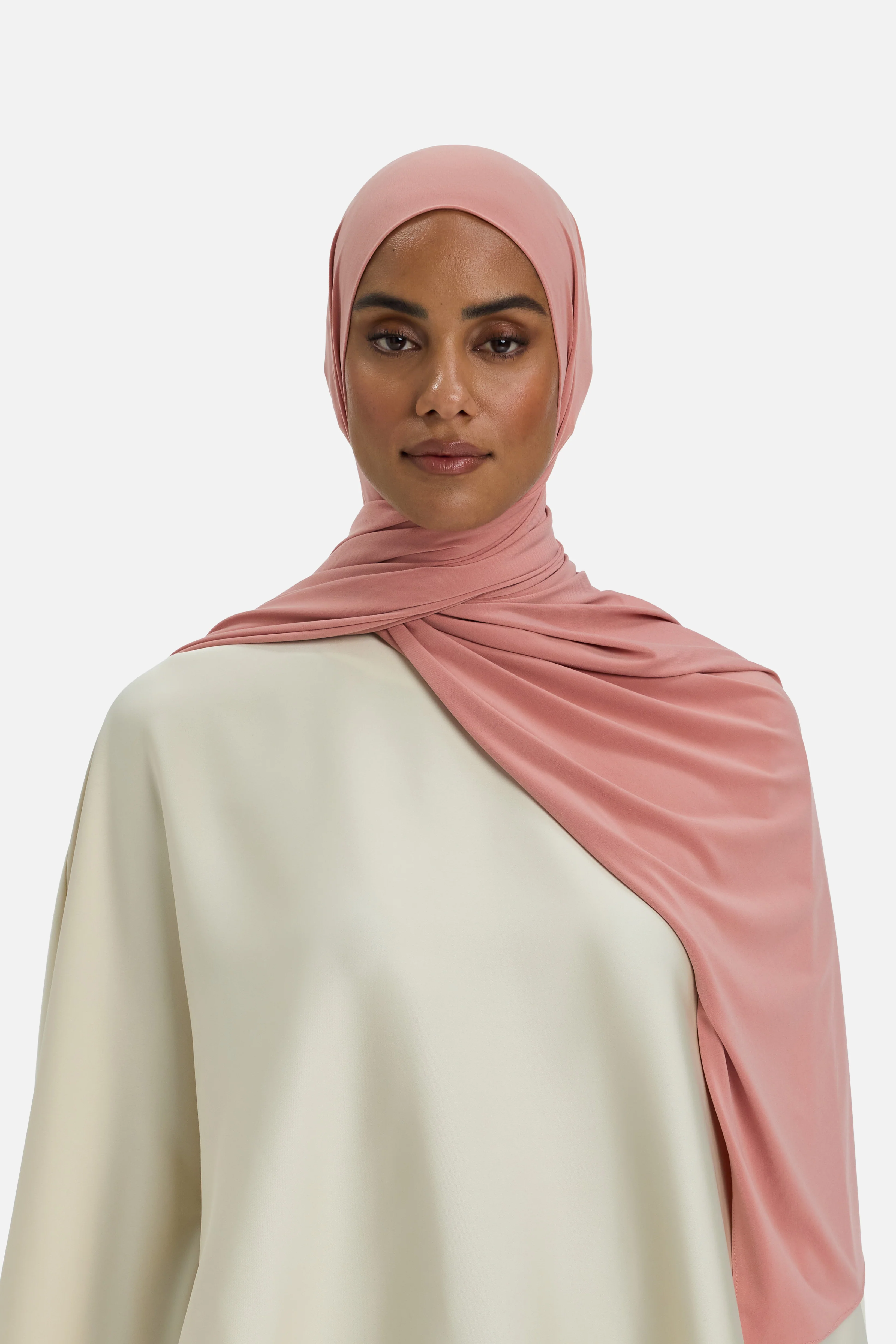 Premium Jersey Scarf | Coral