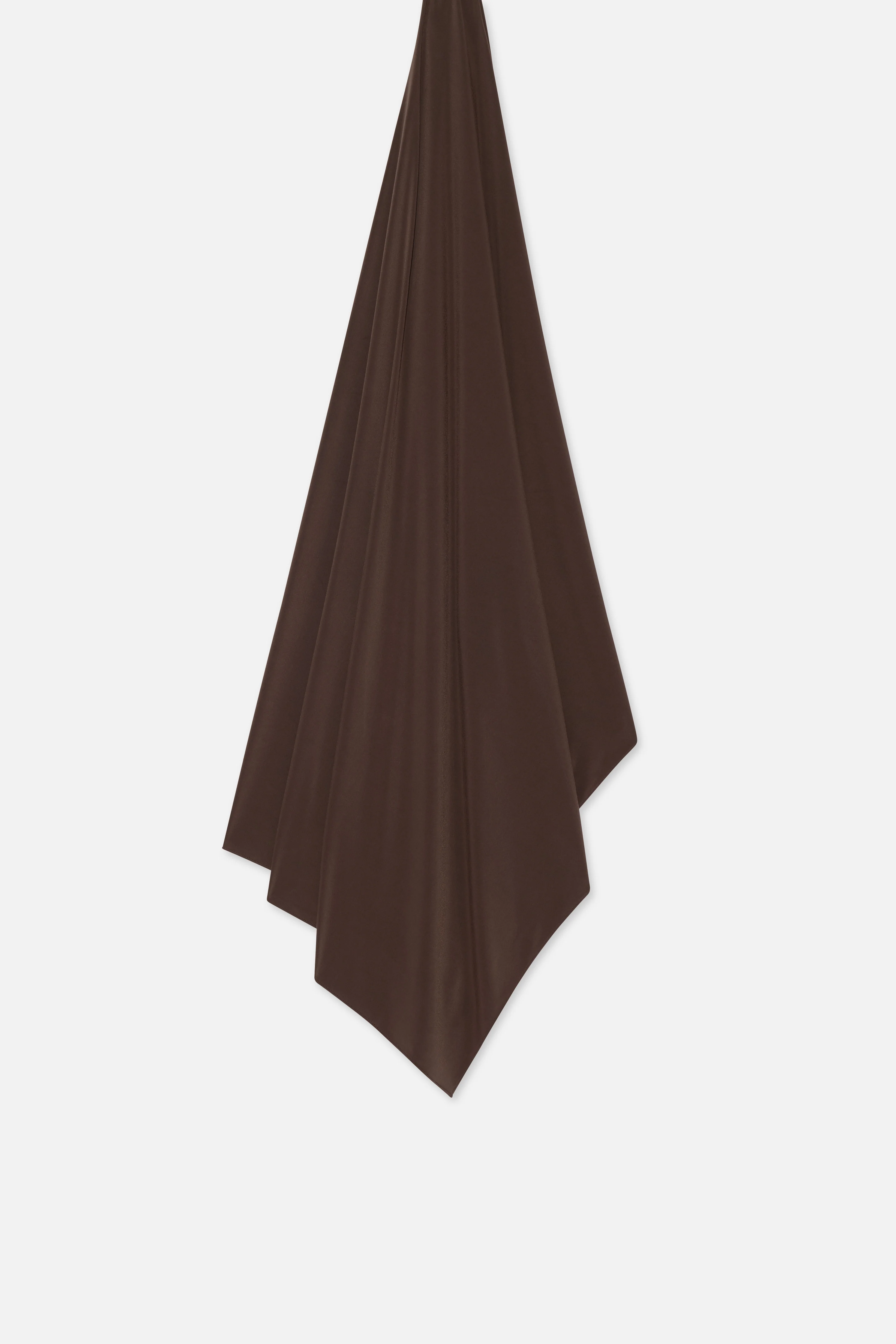 Premium Jersey Scarf | Dark Brown - Image 3