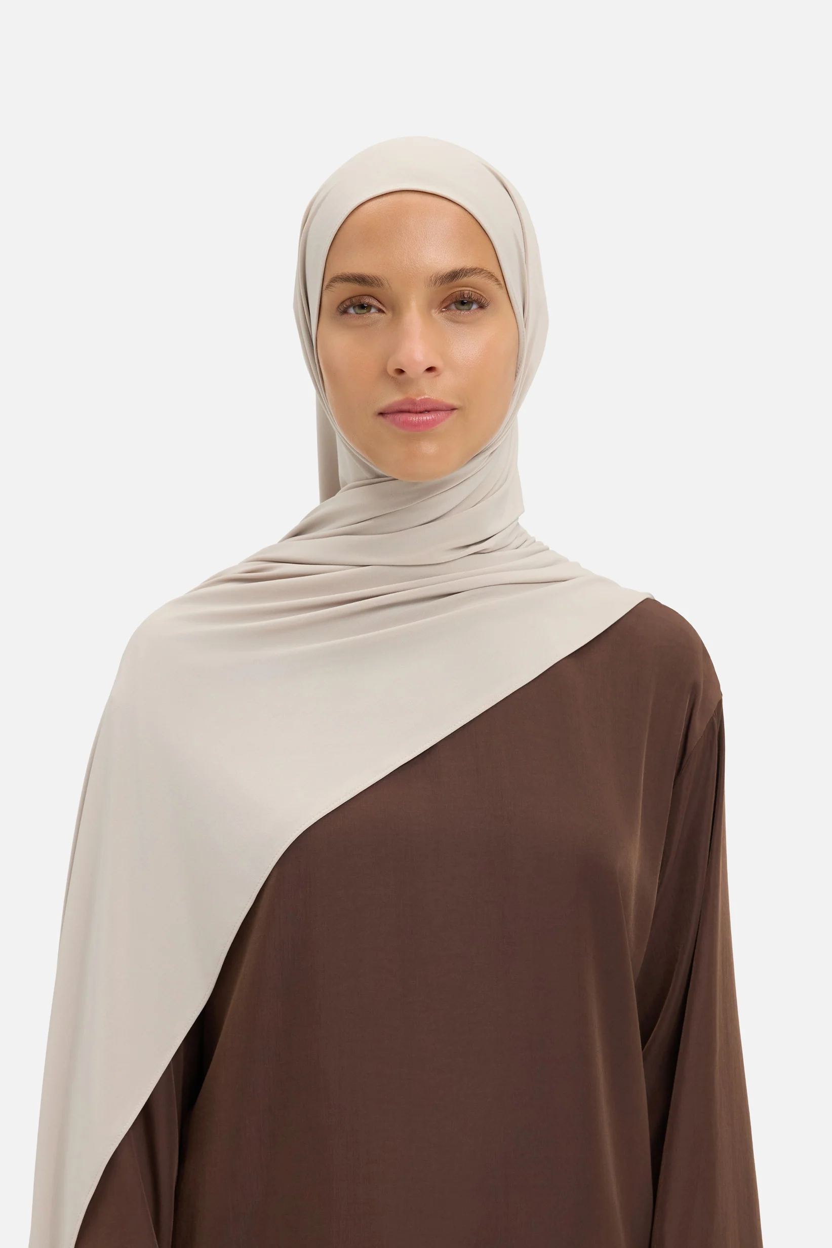 Premium Jersey Scarf | Dusty Bone