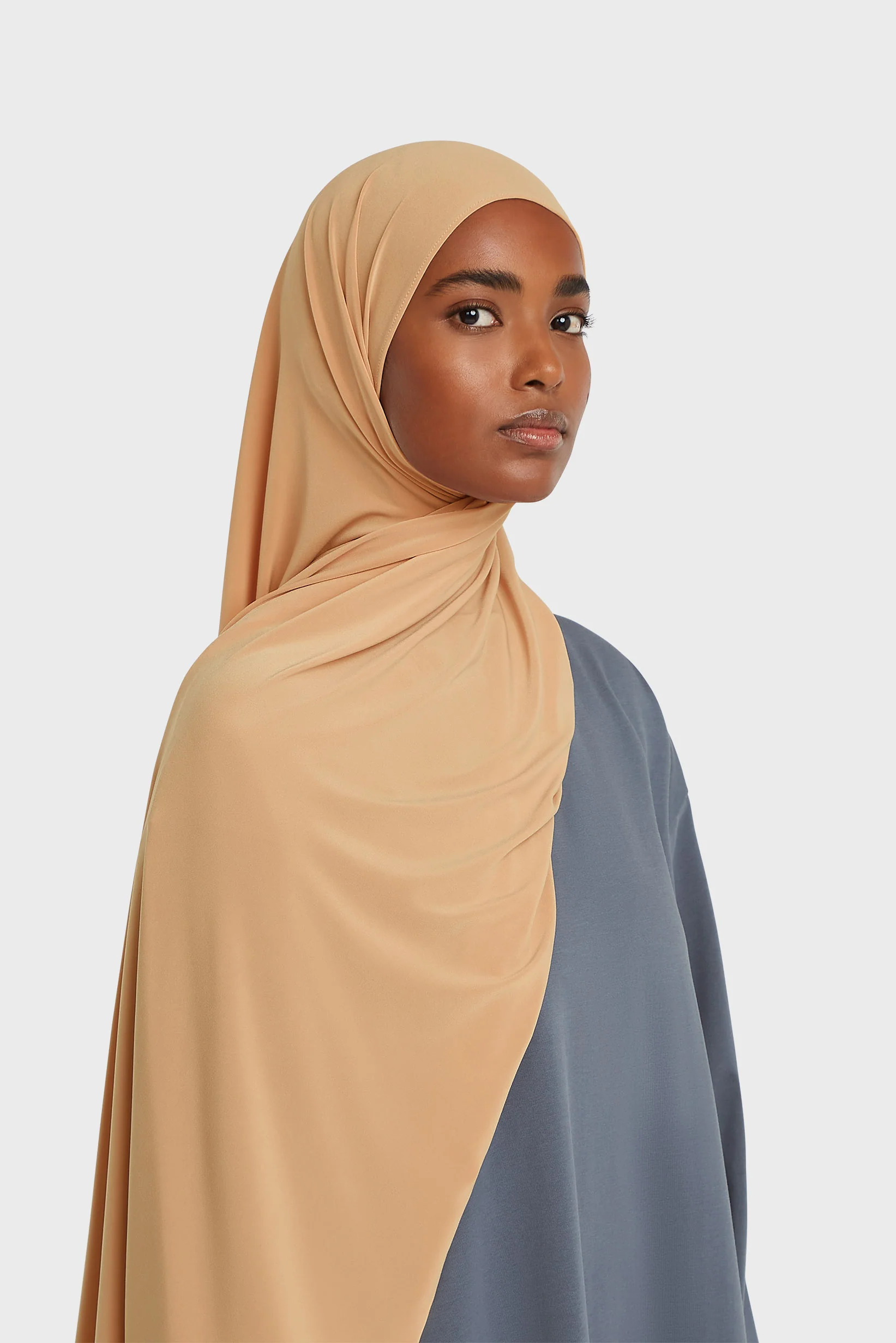 Premium Jersey Scarf | Dusty Orange - Image 2