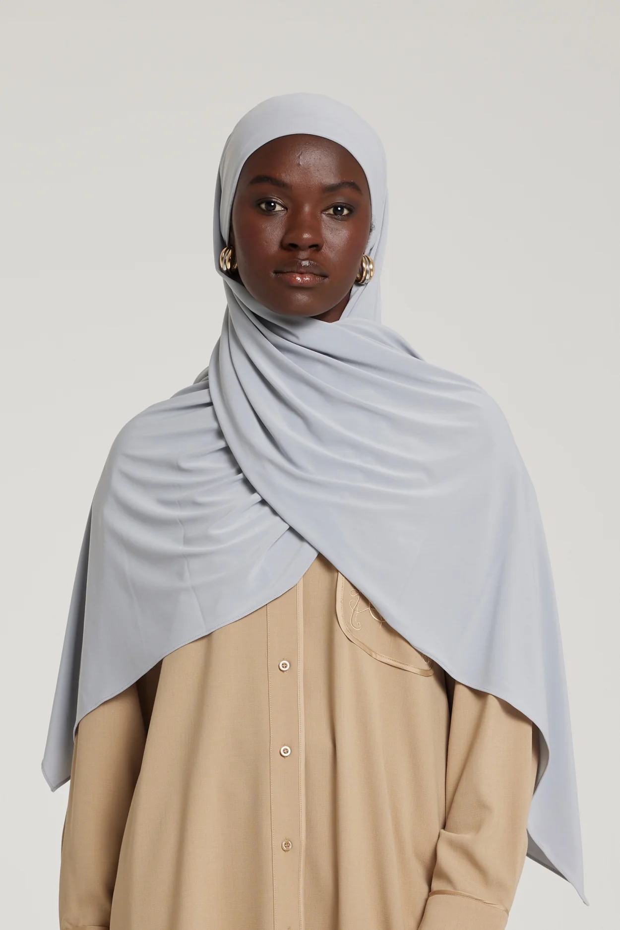 Premium Jersey Scarf | Grey - Image 3