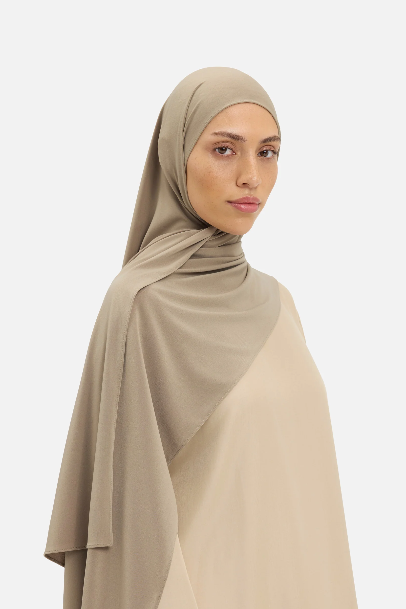 Premium Jersey Scarf | Khaki - Image 2
