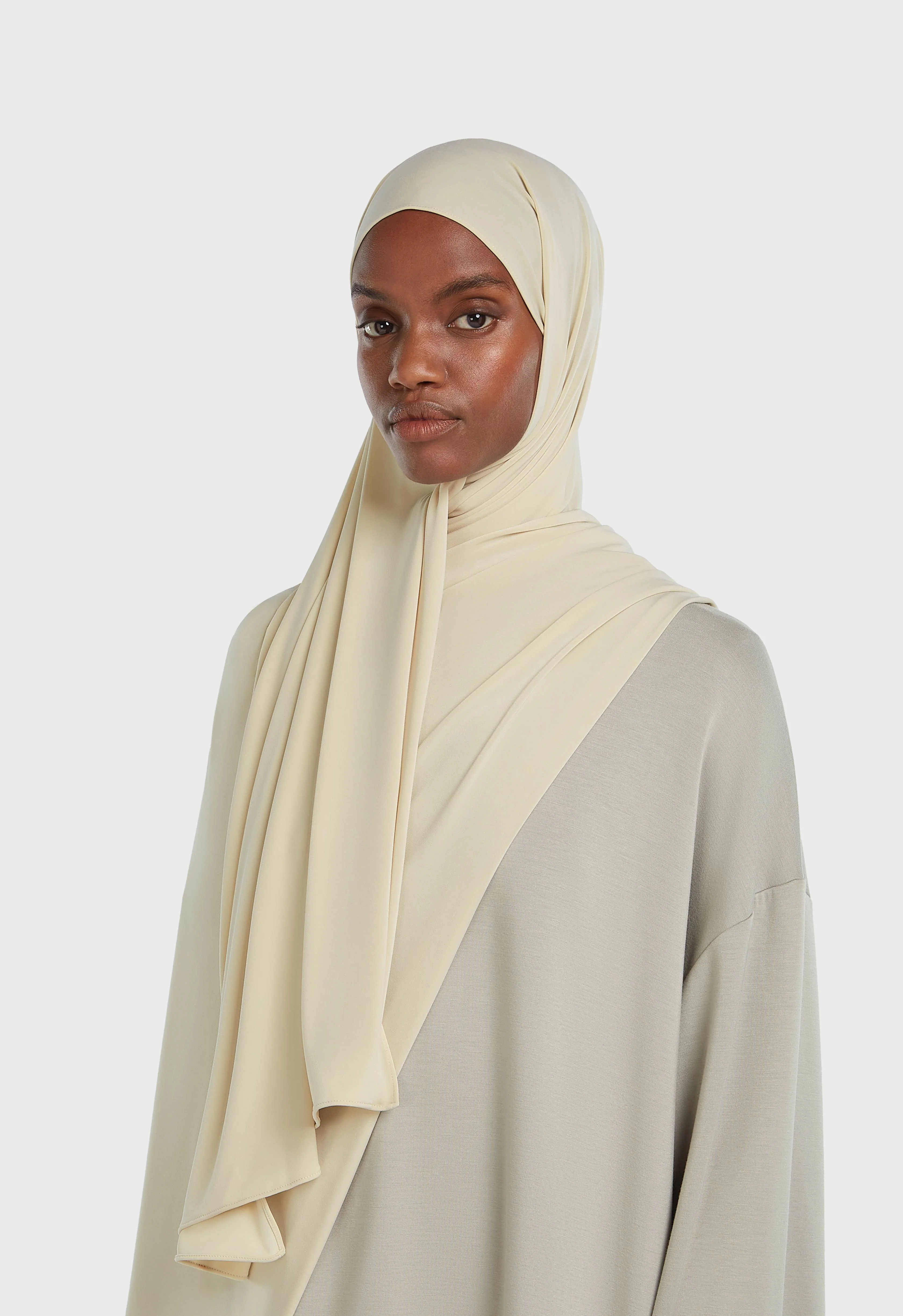 Premium Jersey Scarf | Light Storm - Image 2