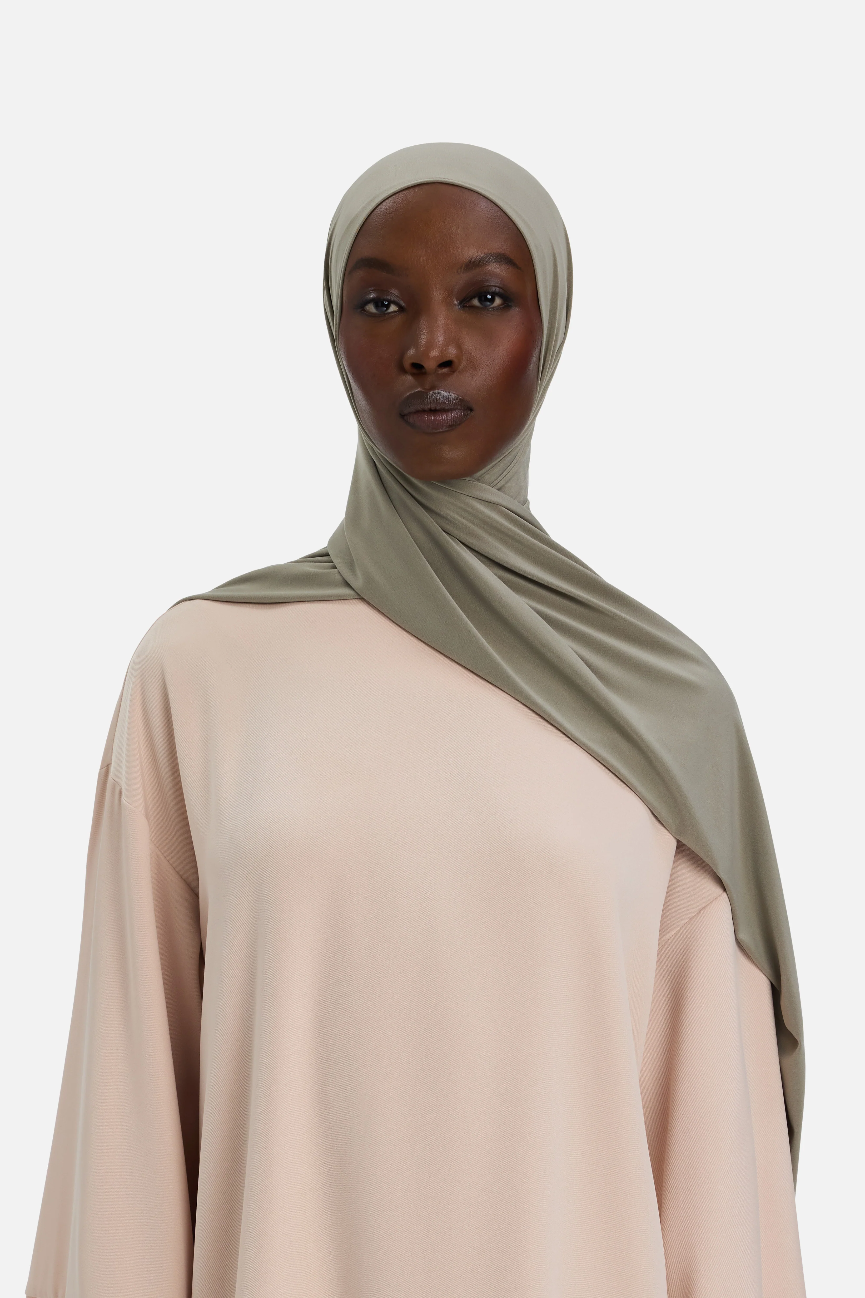 Premium Jersey Scarf | Light Wood