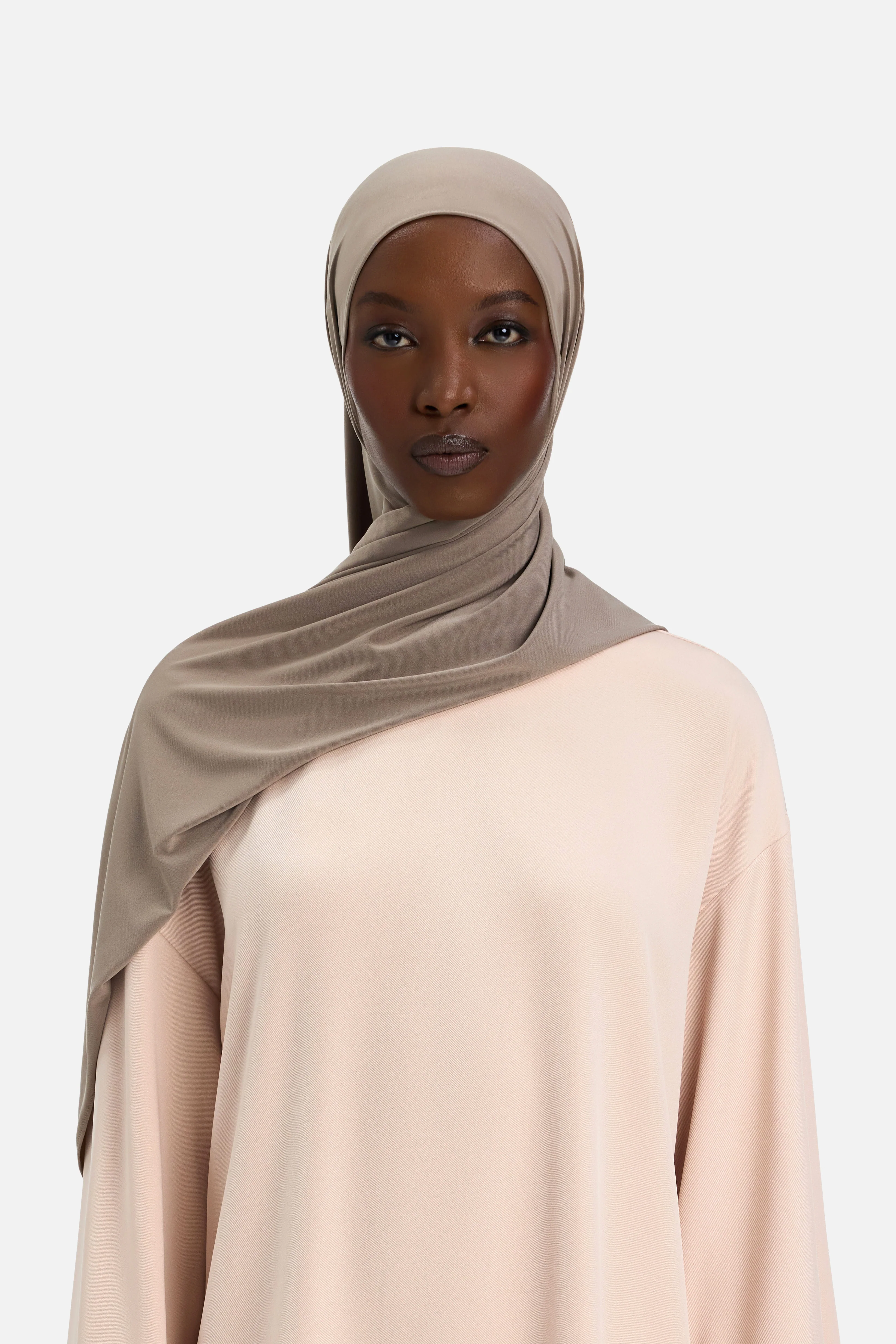 Premium Jersey Scarf | Milky Cacao