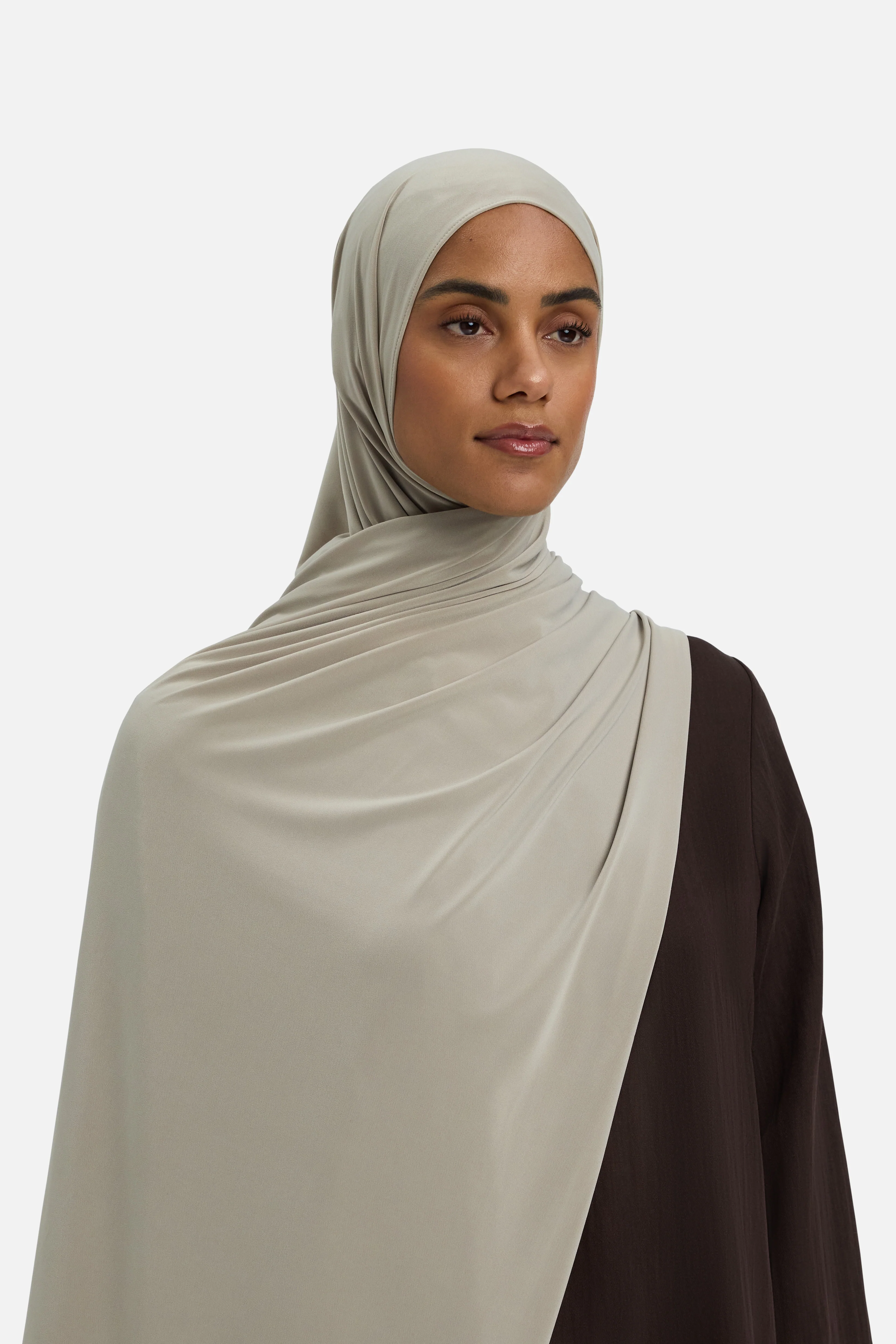 Premium Jersey Scarf | Mink - Image 2