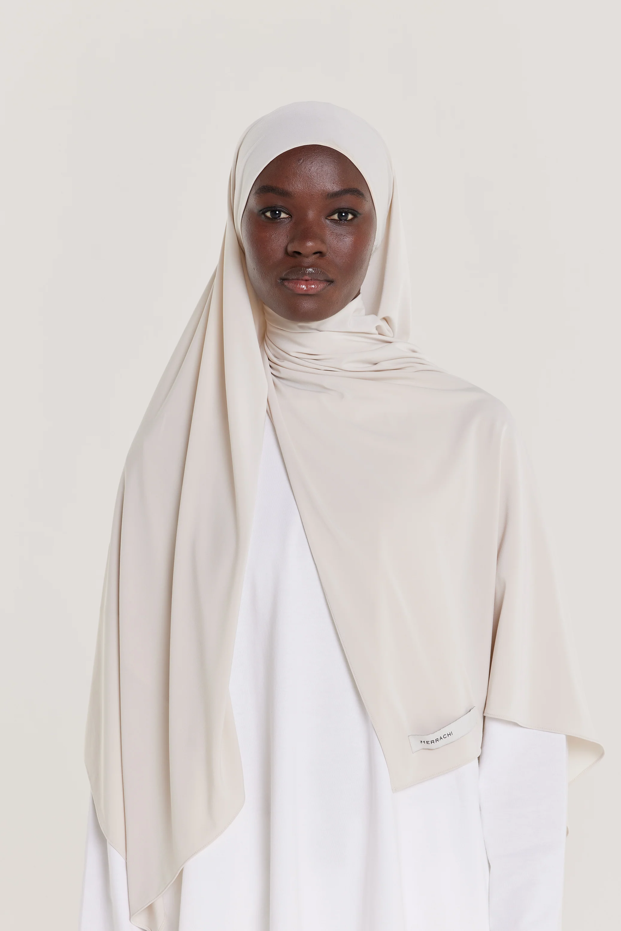 Premium Jersey Scarf | Moon Grey - Image 2
