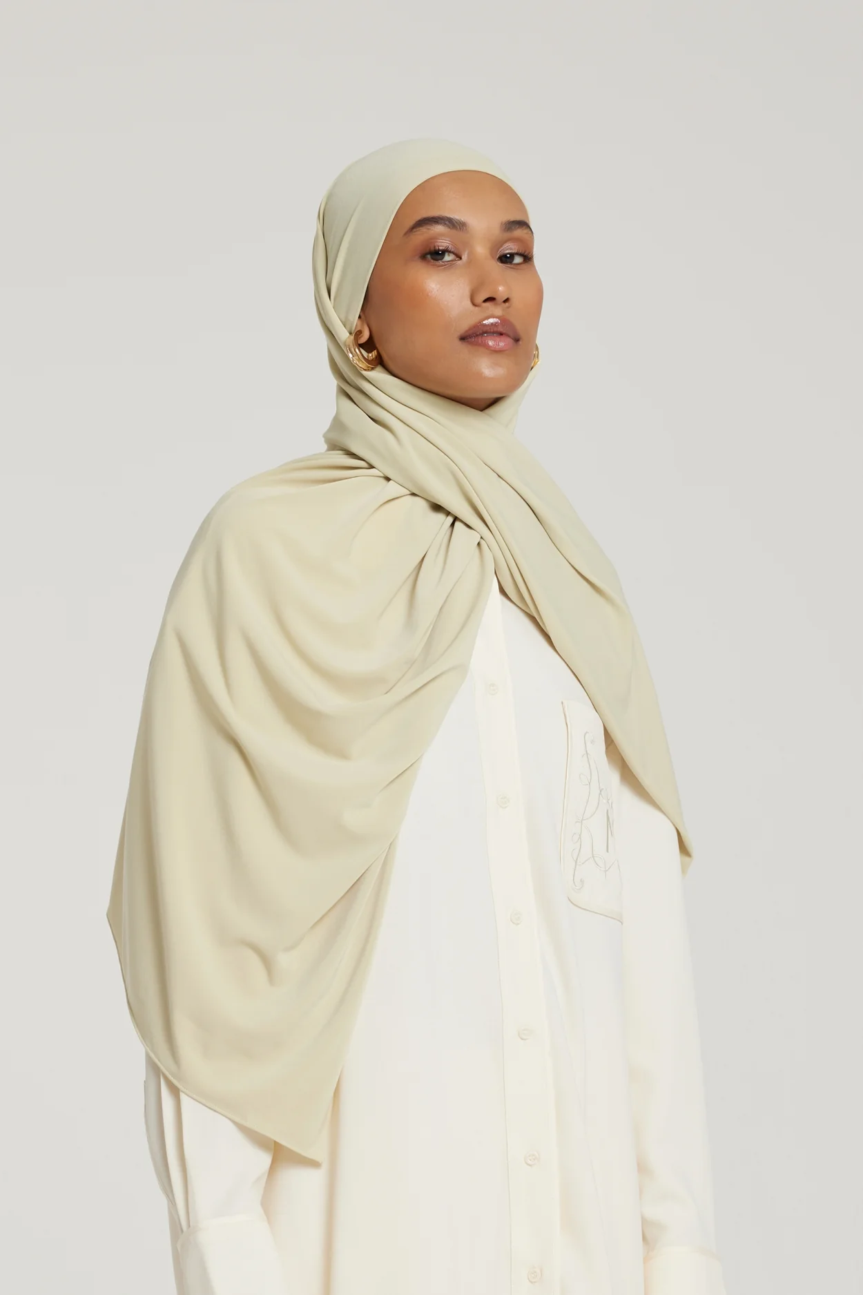 Premium Jersey Scarf | Moss - Image 3