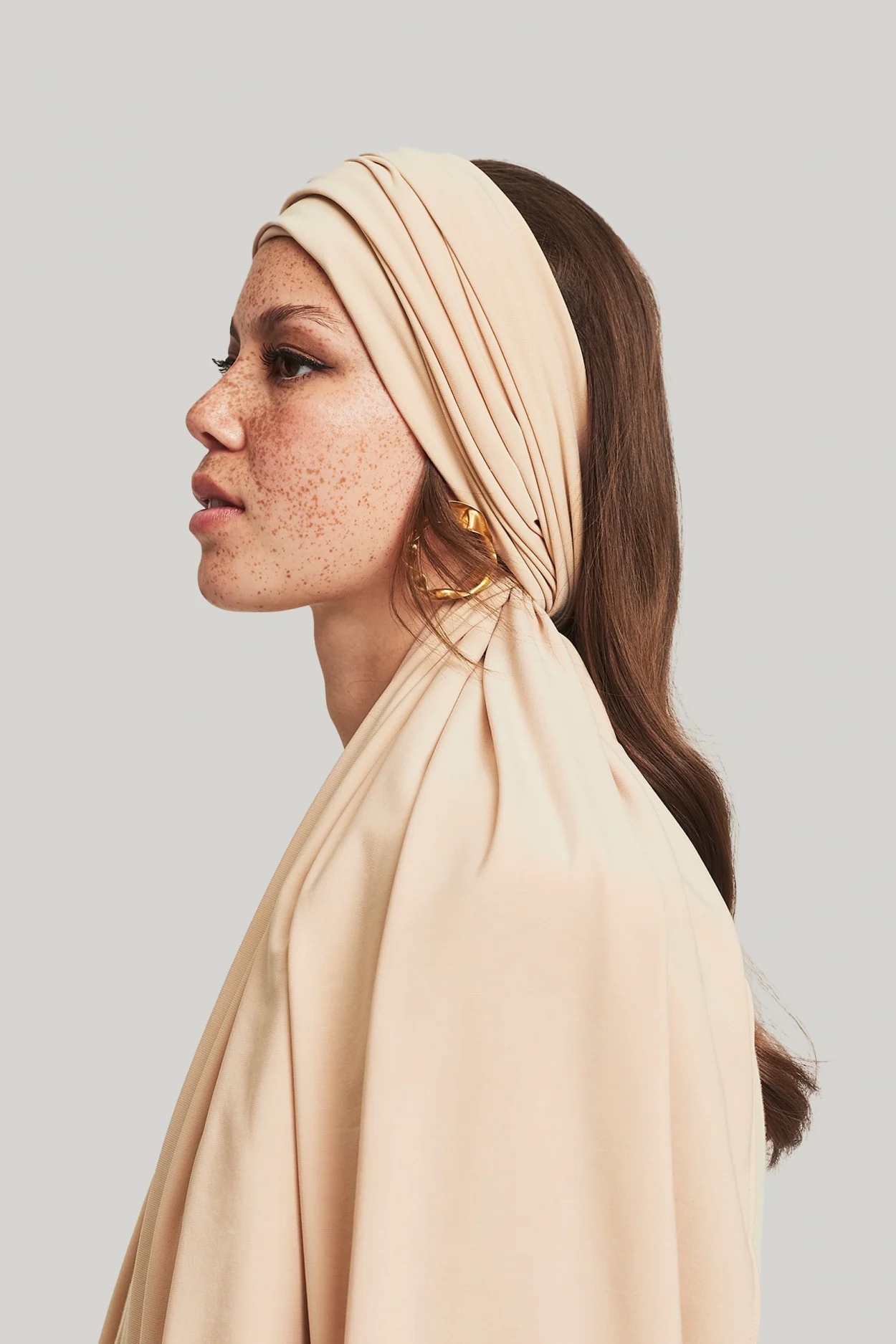 Premium Jersey Scarf | Nude - Image 3