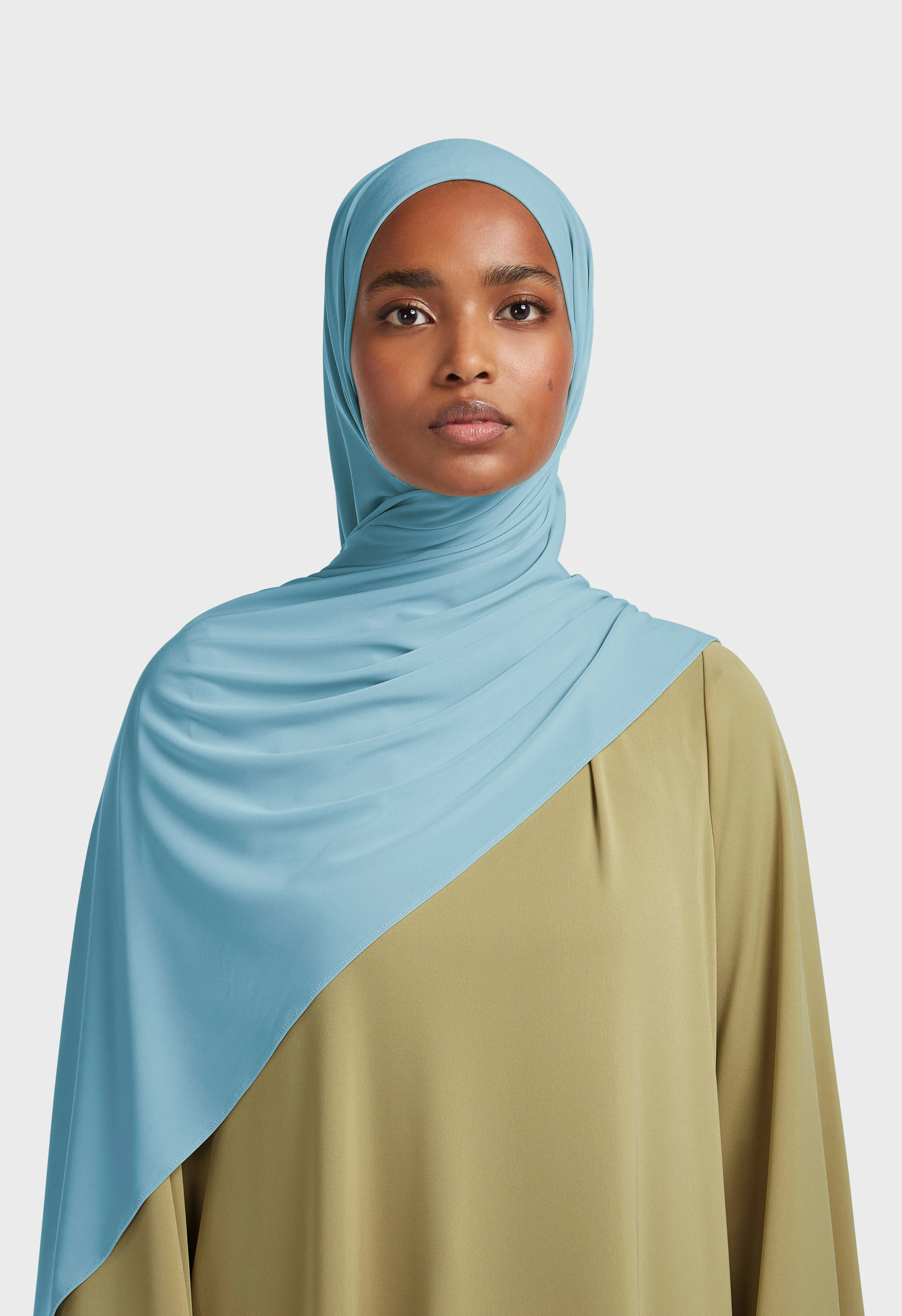 Premium Jersey Scarf | Pale Indigo - Image 2