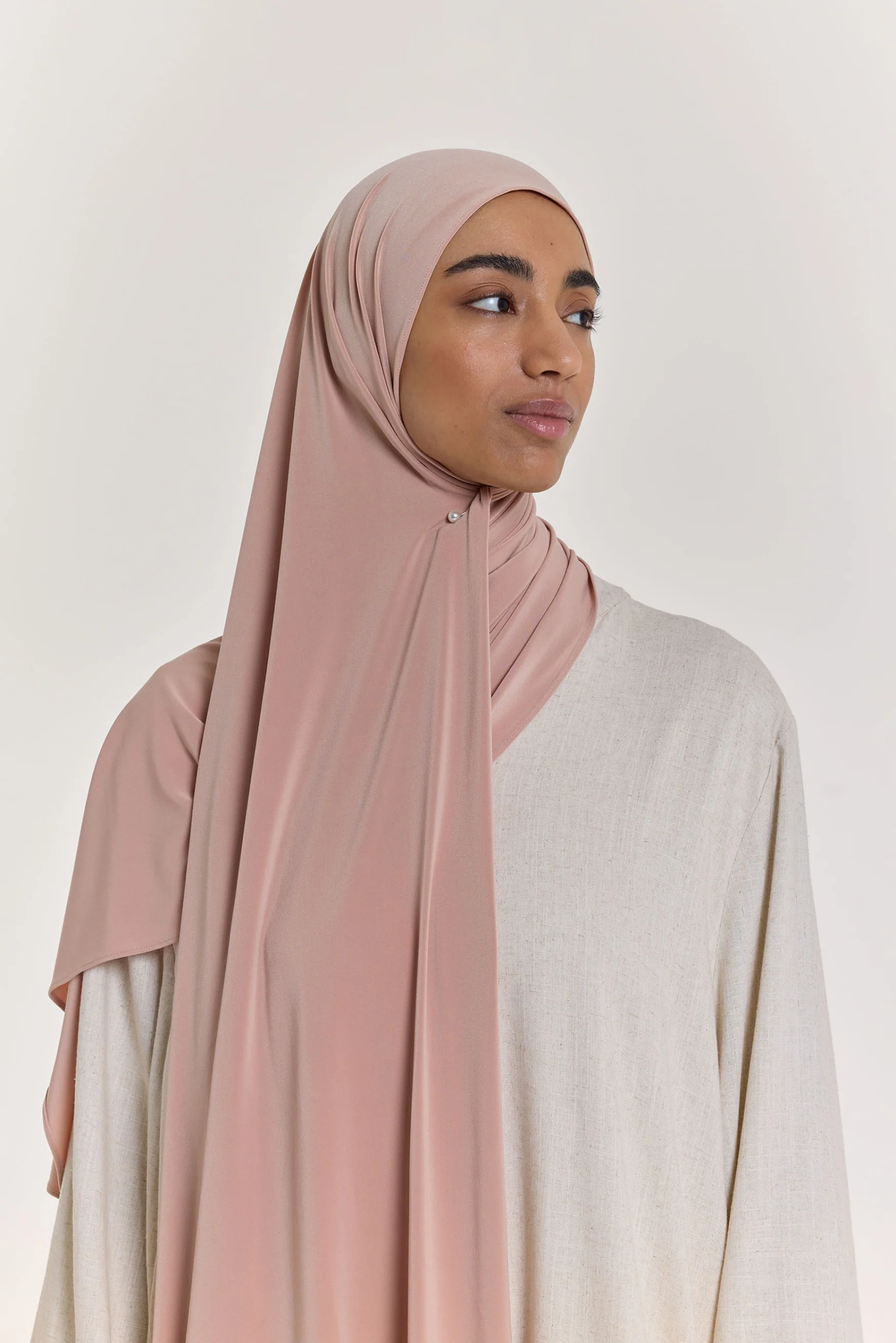 Premium Jersey Scarf | Rose - Image 3