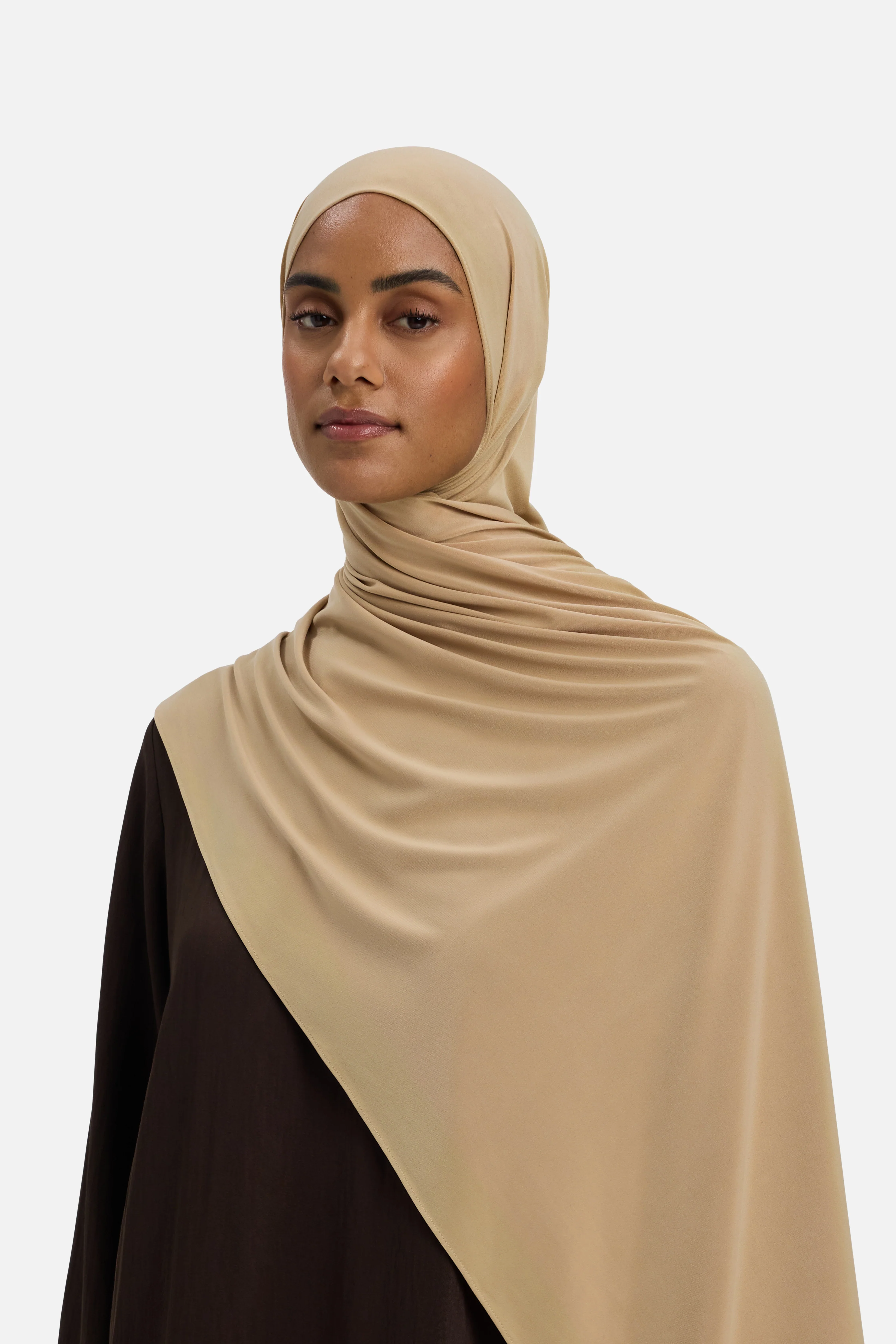 Premium Jersey Scarf | Soft Toffee - Image 2