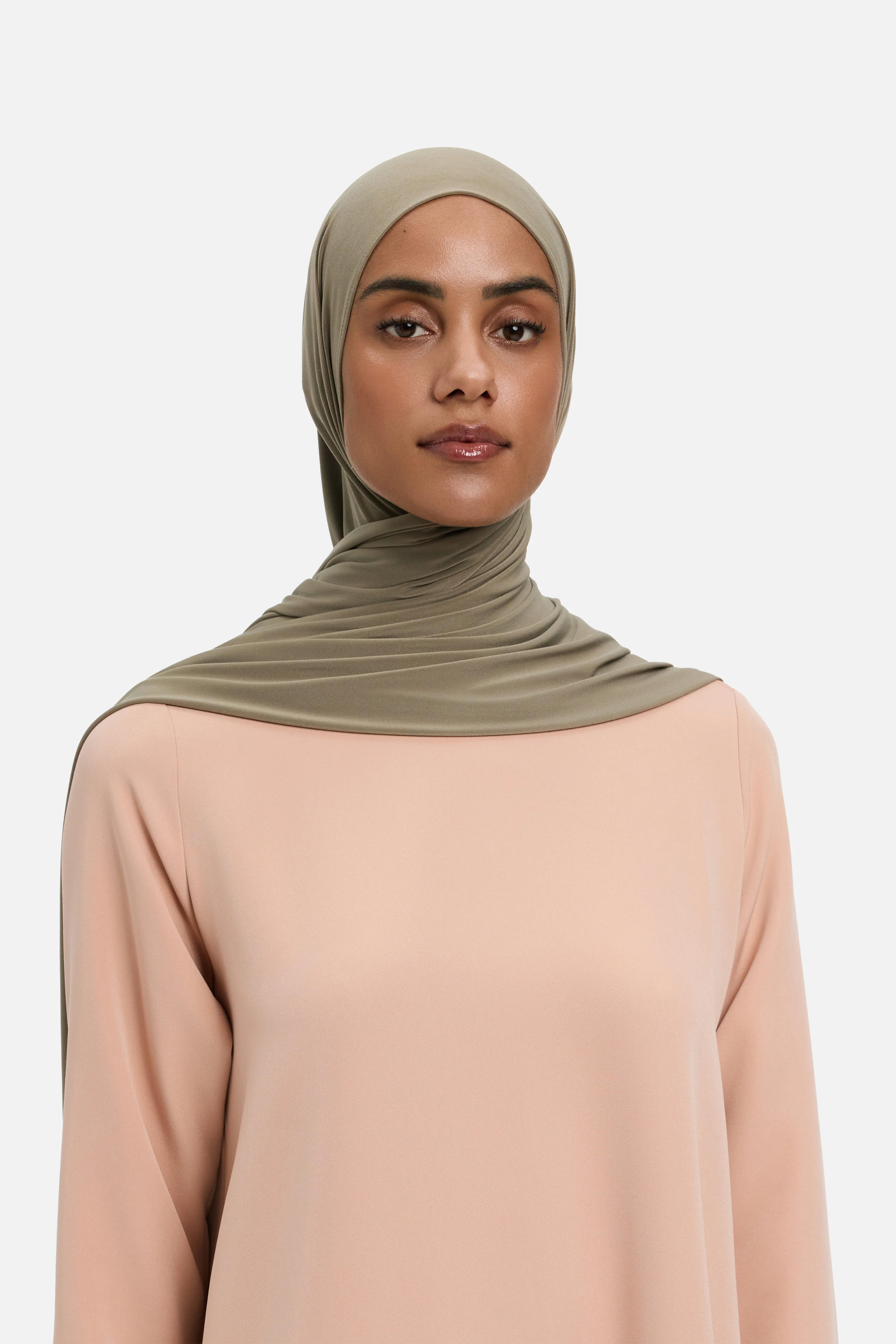 Premium Jersey Scarf | Taupe
