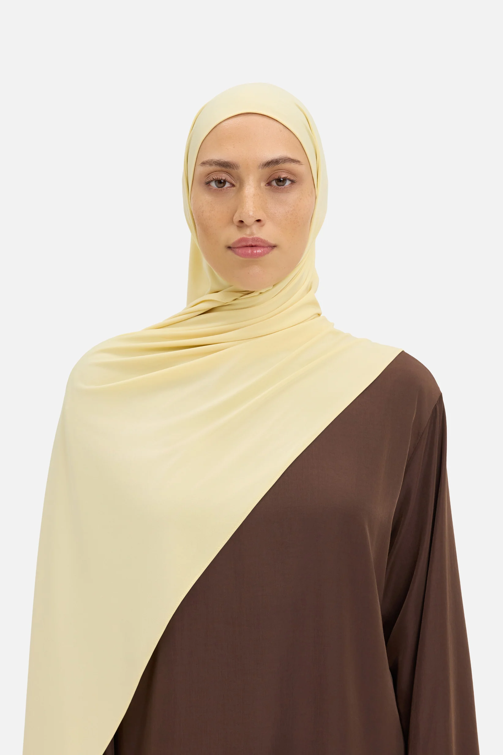 Premium Jersey Scarf | White Honey