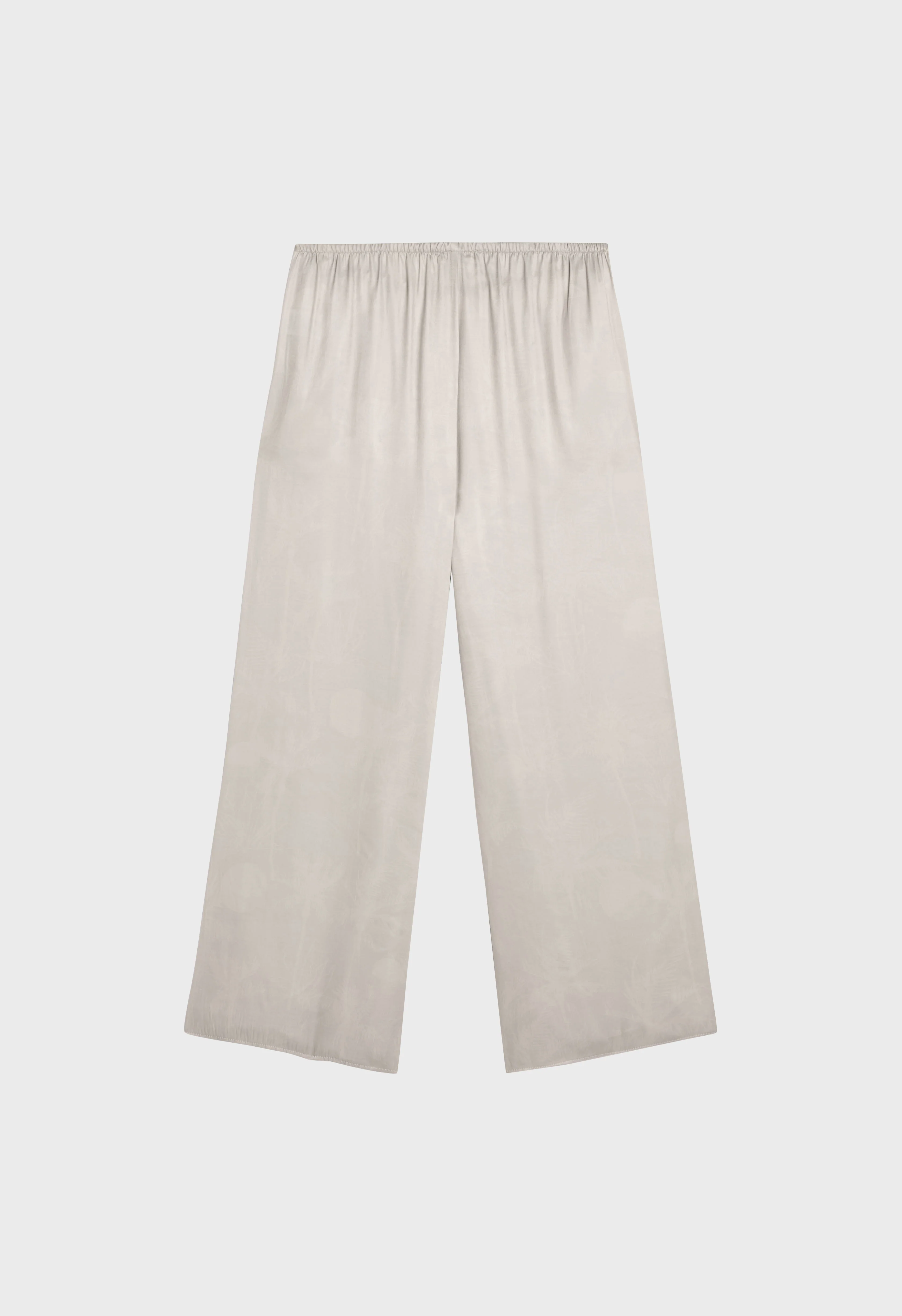 Printed Pants | Palm Print Moon Grey - Image 4