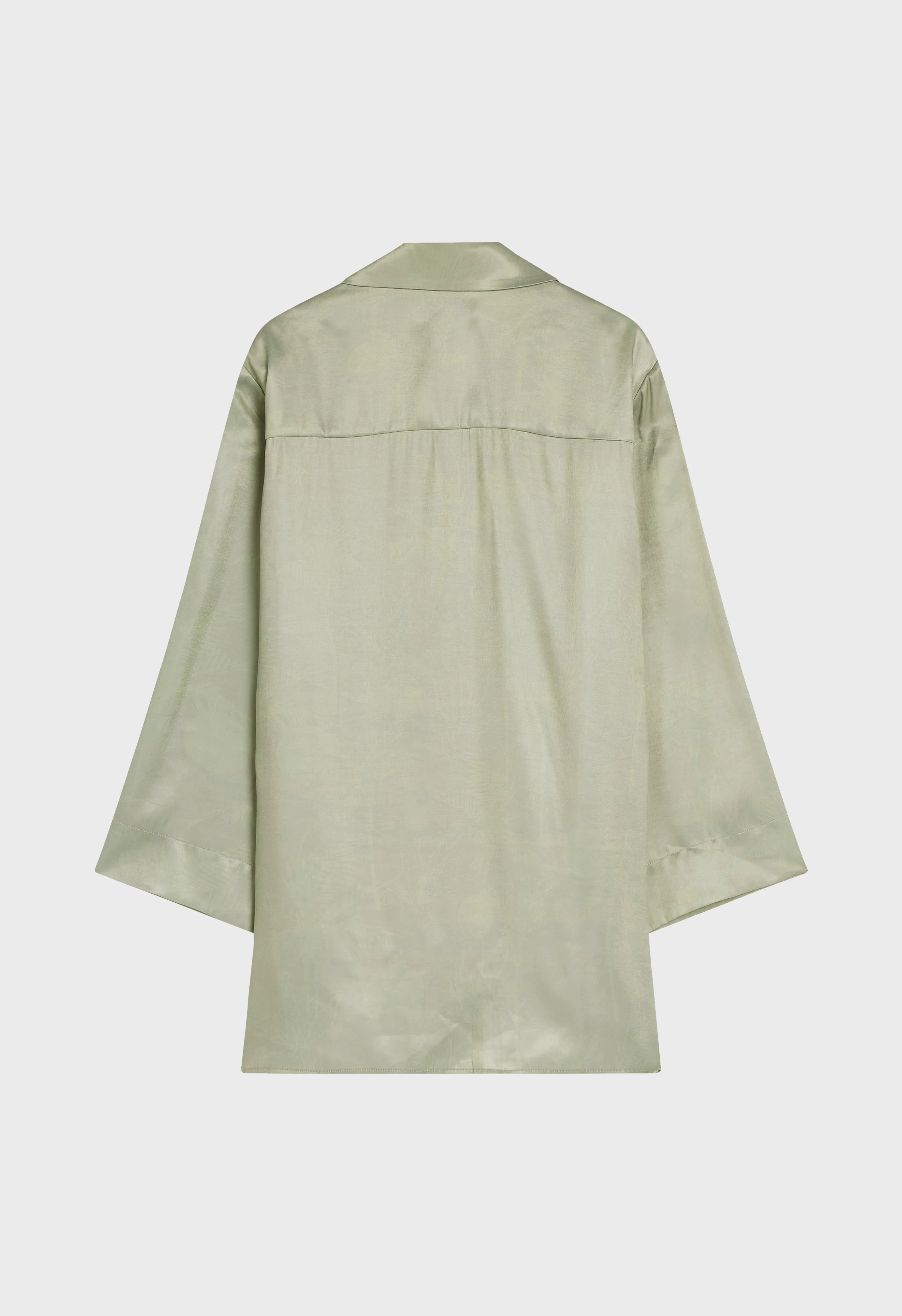 Printed Shirt | Palm Print Alfalfa - Image 4