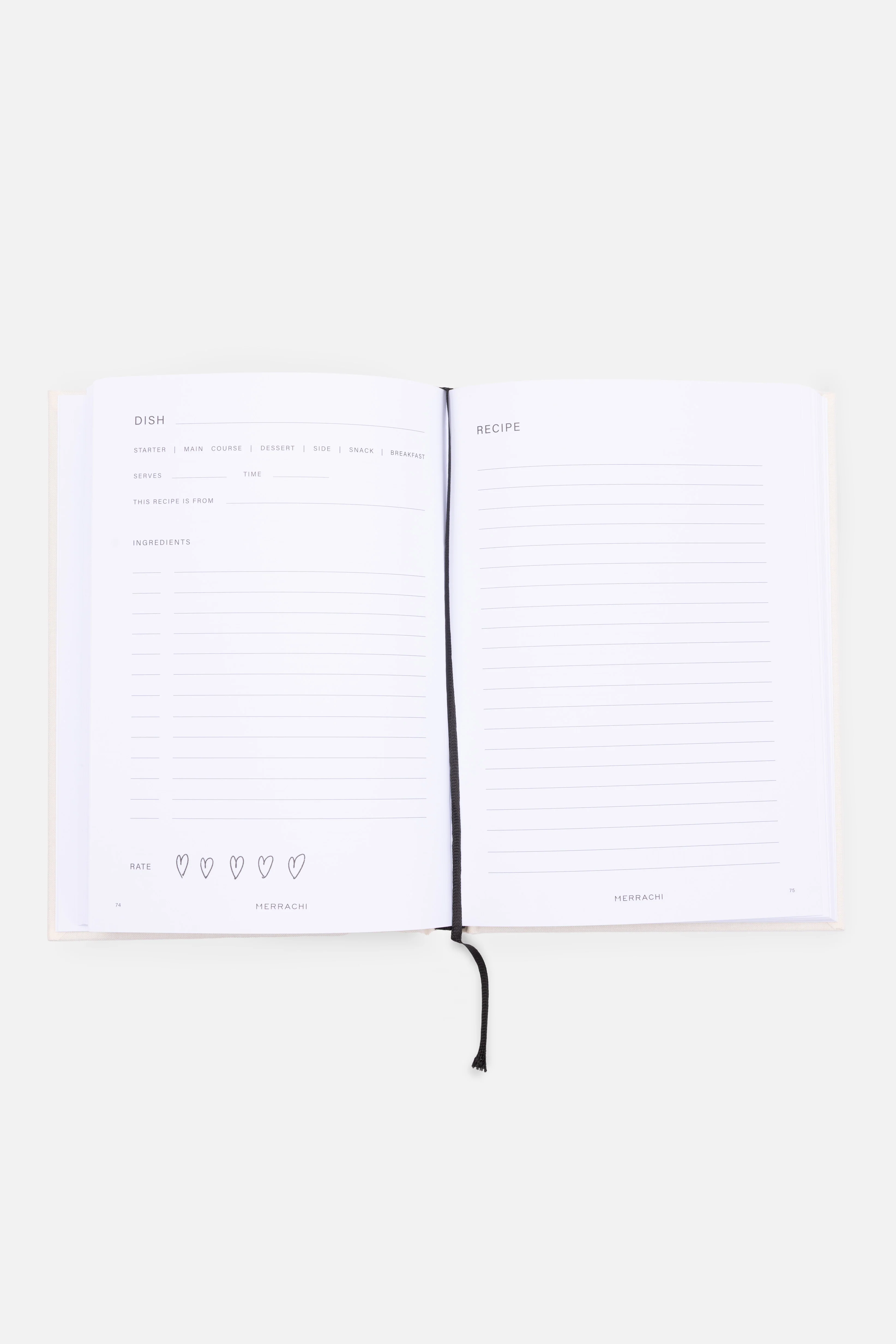 Recipe Book | Off White - Image 4