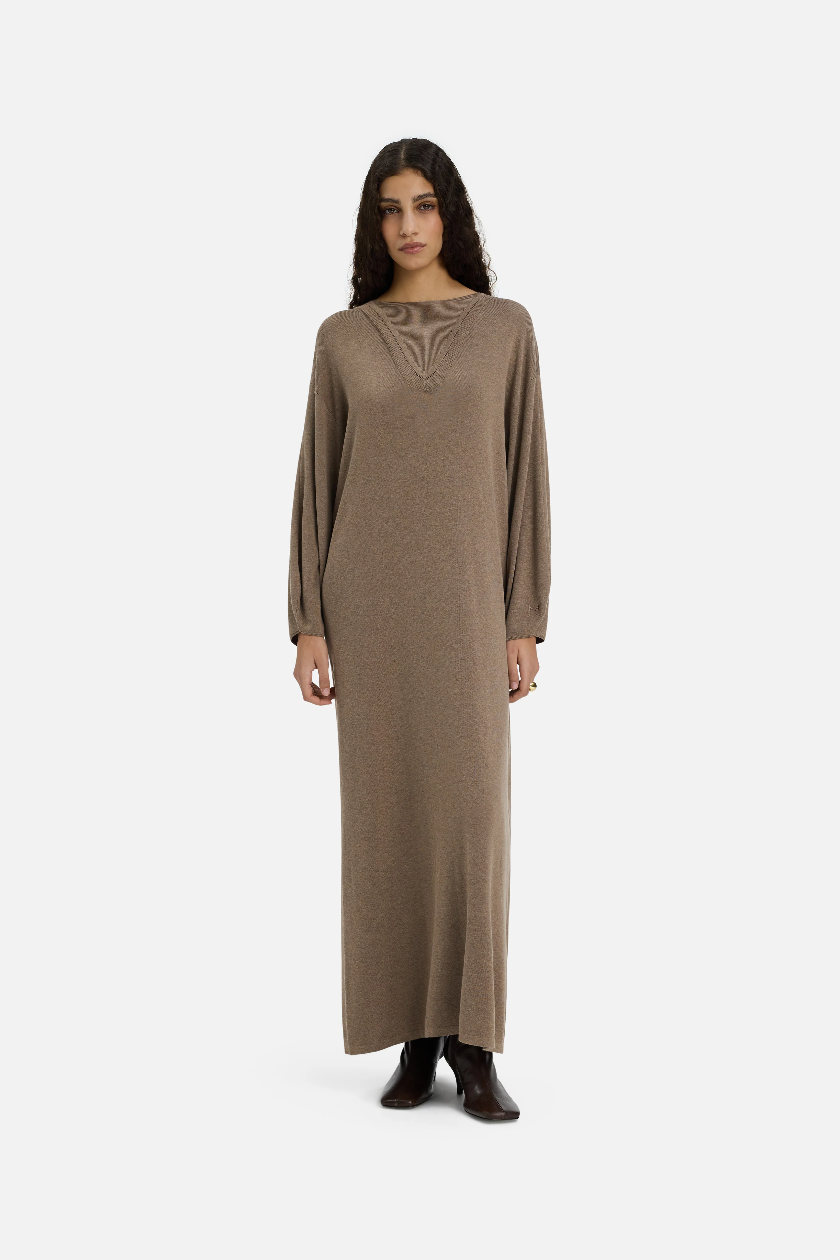 Relaxed Knitted Dress | Oud
