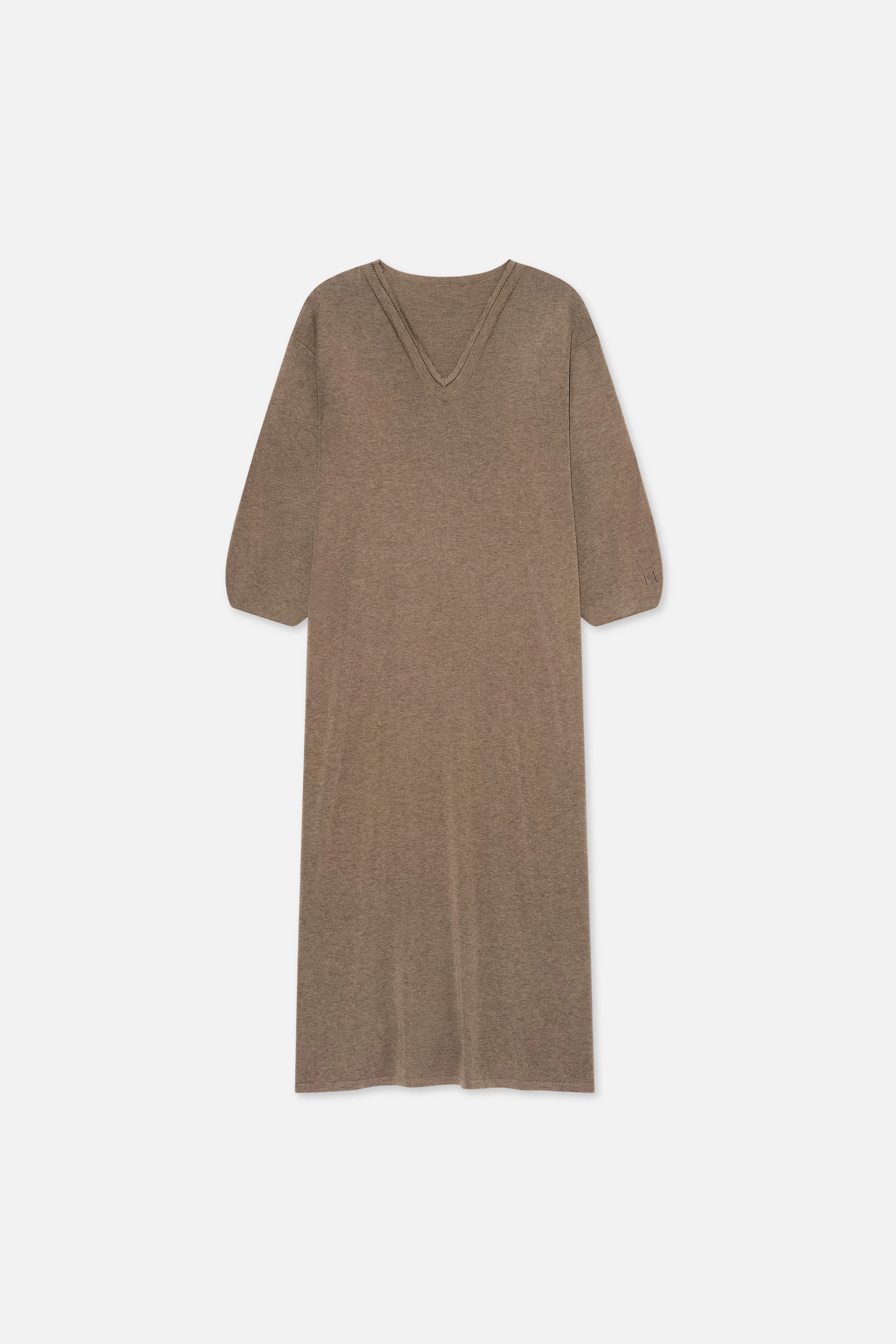 Relaxed Knitted Dress | Oud - Image 5