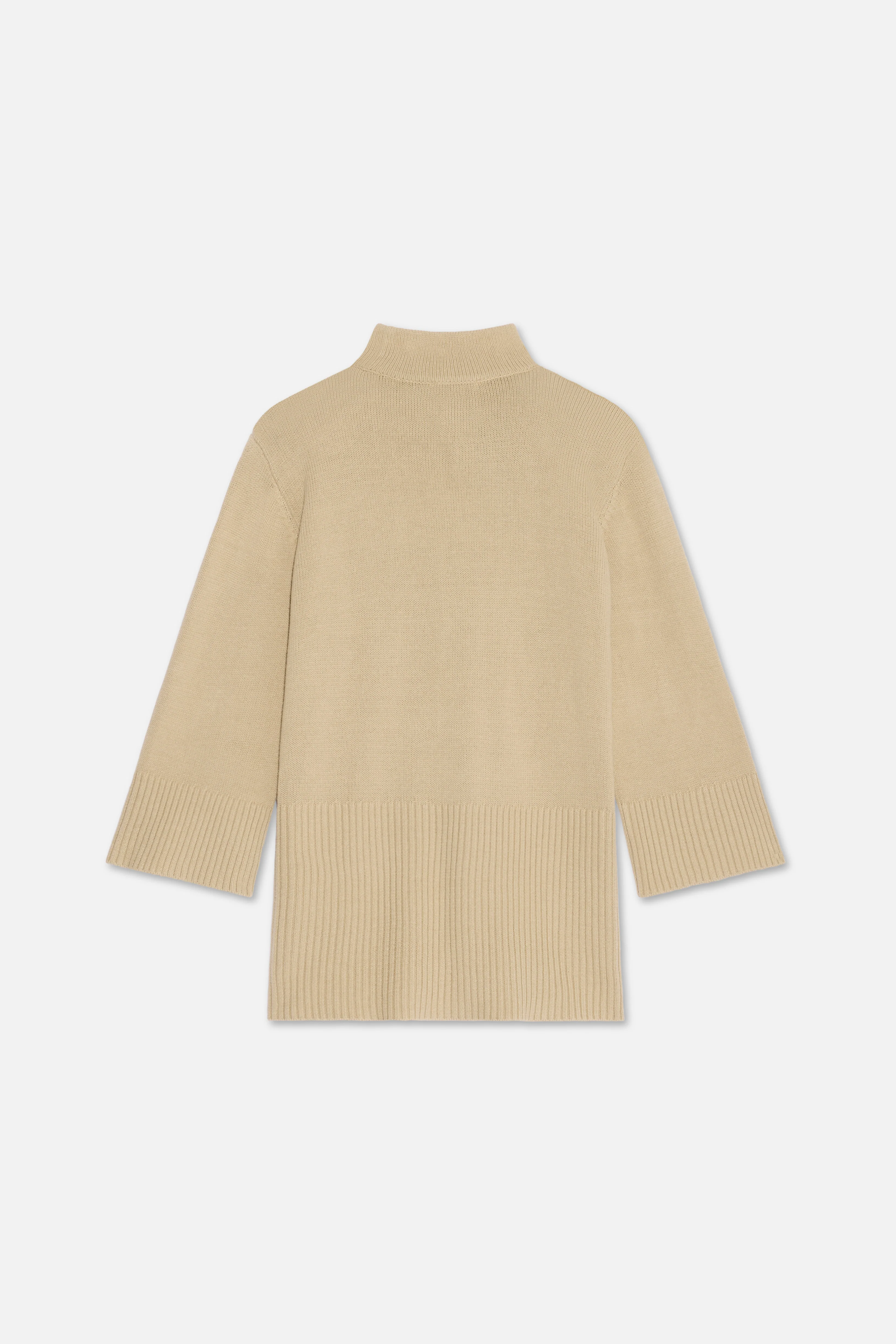 Ribbed Knit Sweater | Khaki - Image 6