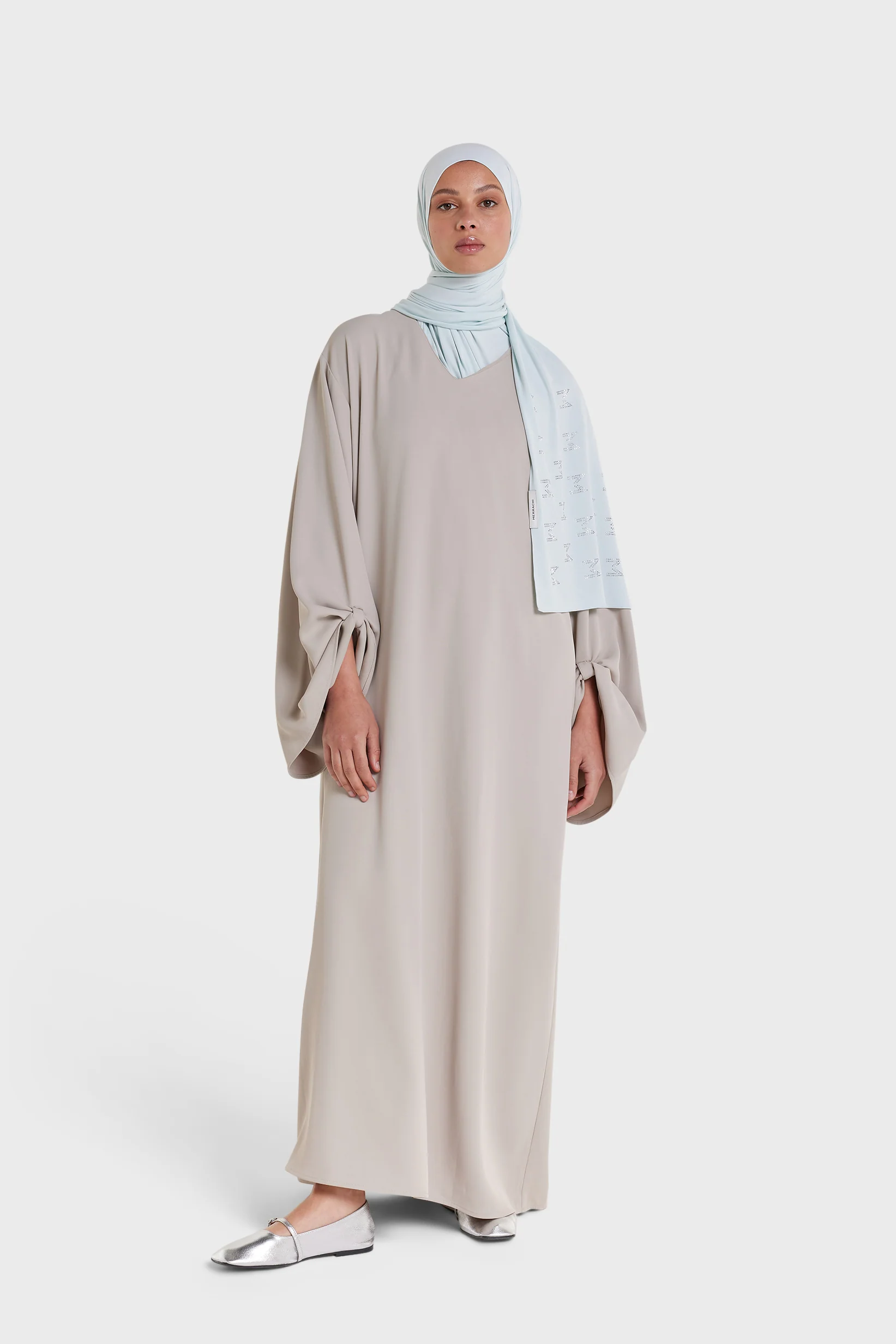 Roll Up Kaftan Dress | Cashmere