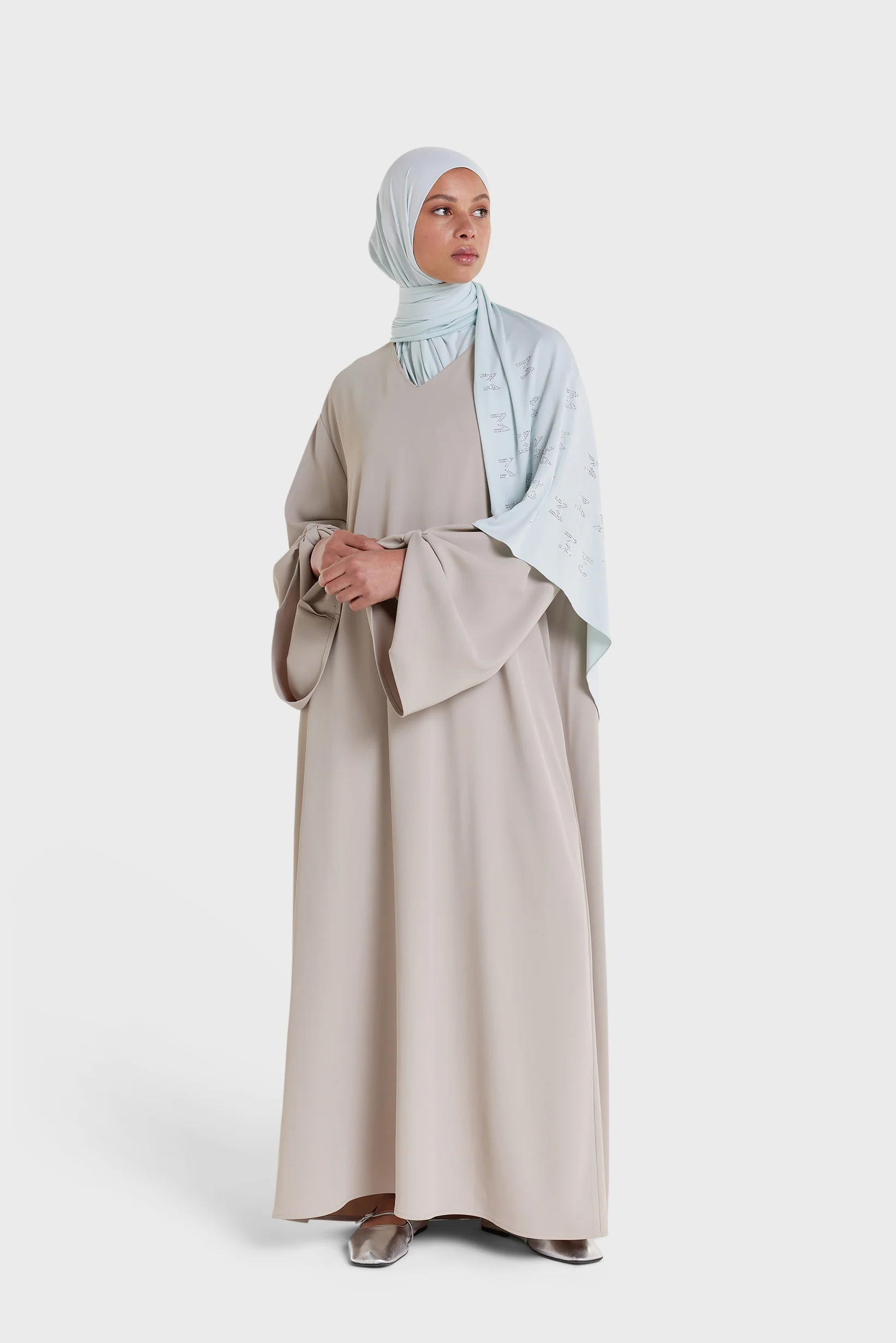 Roll Up Kaftan Dress | Cashmere - Image 2