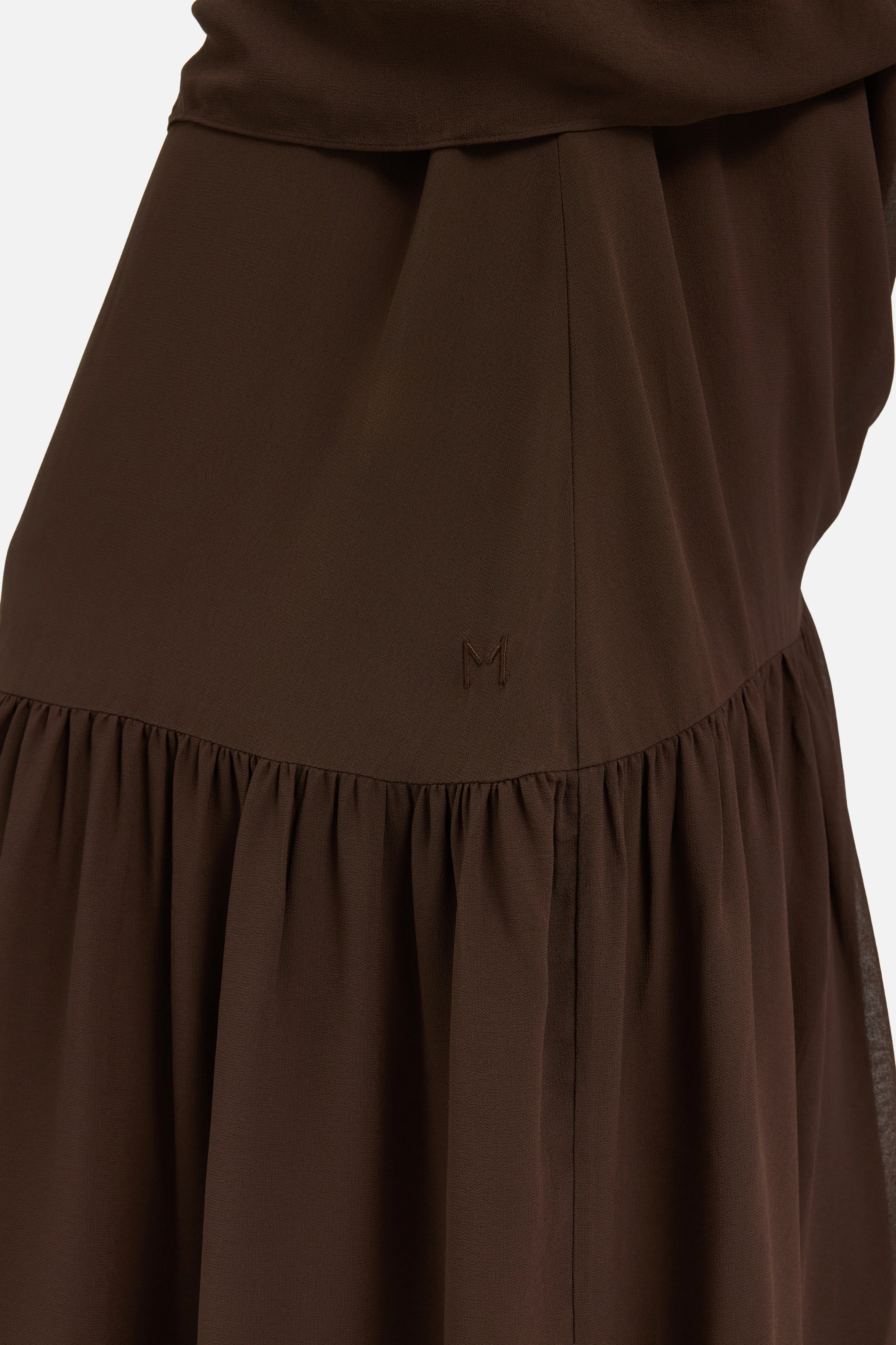 Romantic Ruffle Skirt | Burnt Mocha - Image 4