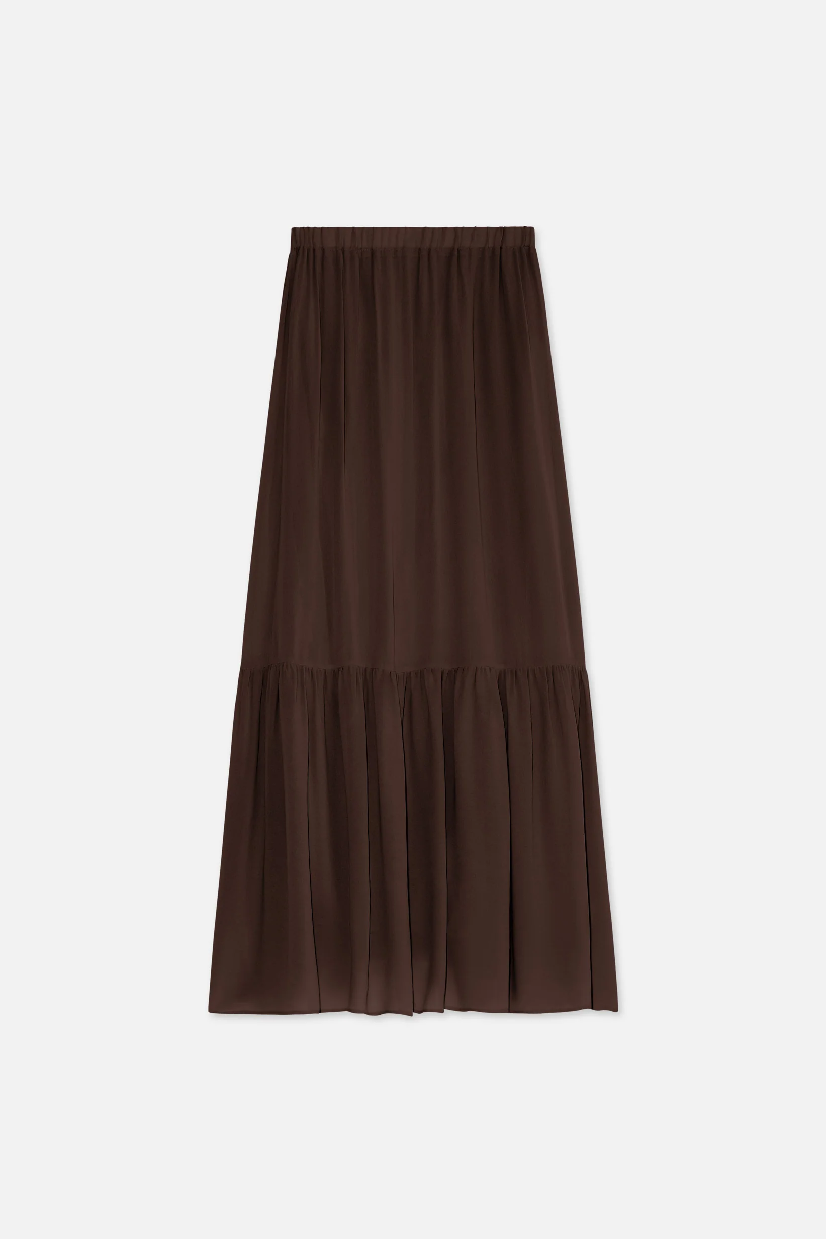 Romantic Ruffle Skirt | Burnt Mocha - Image 5