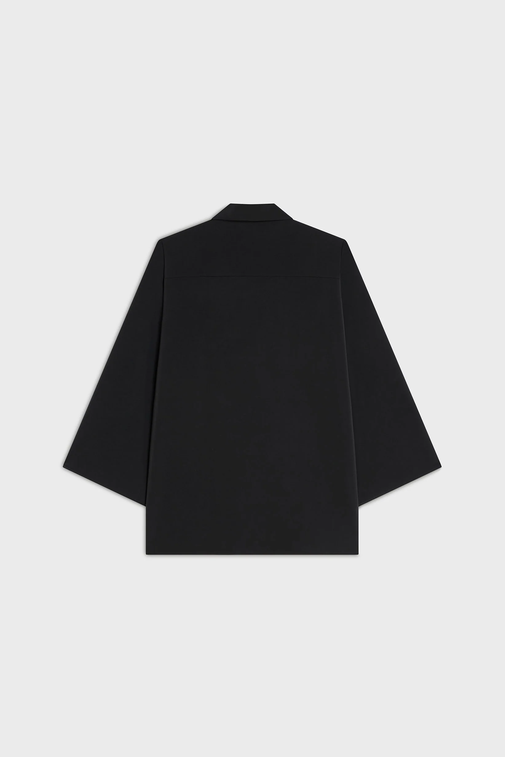 Satin Blazer | Soft Black - Image 4