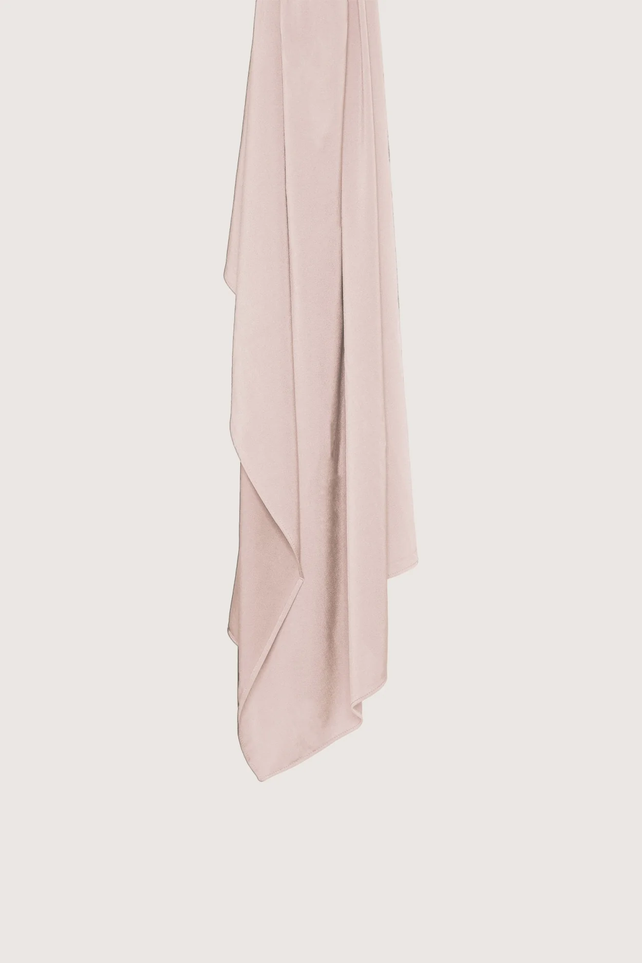 Satin Jersey Scarf | Pearl
