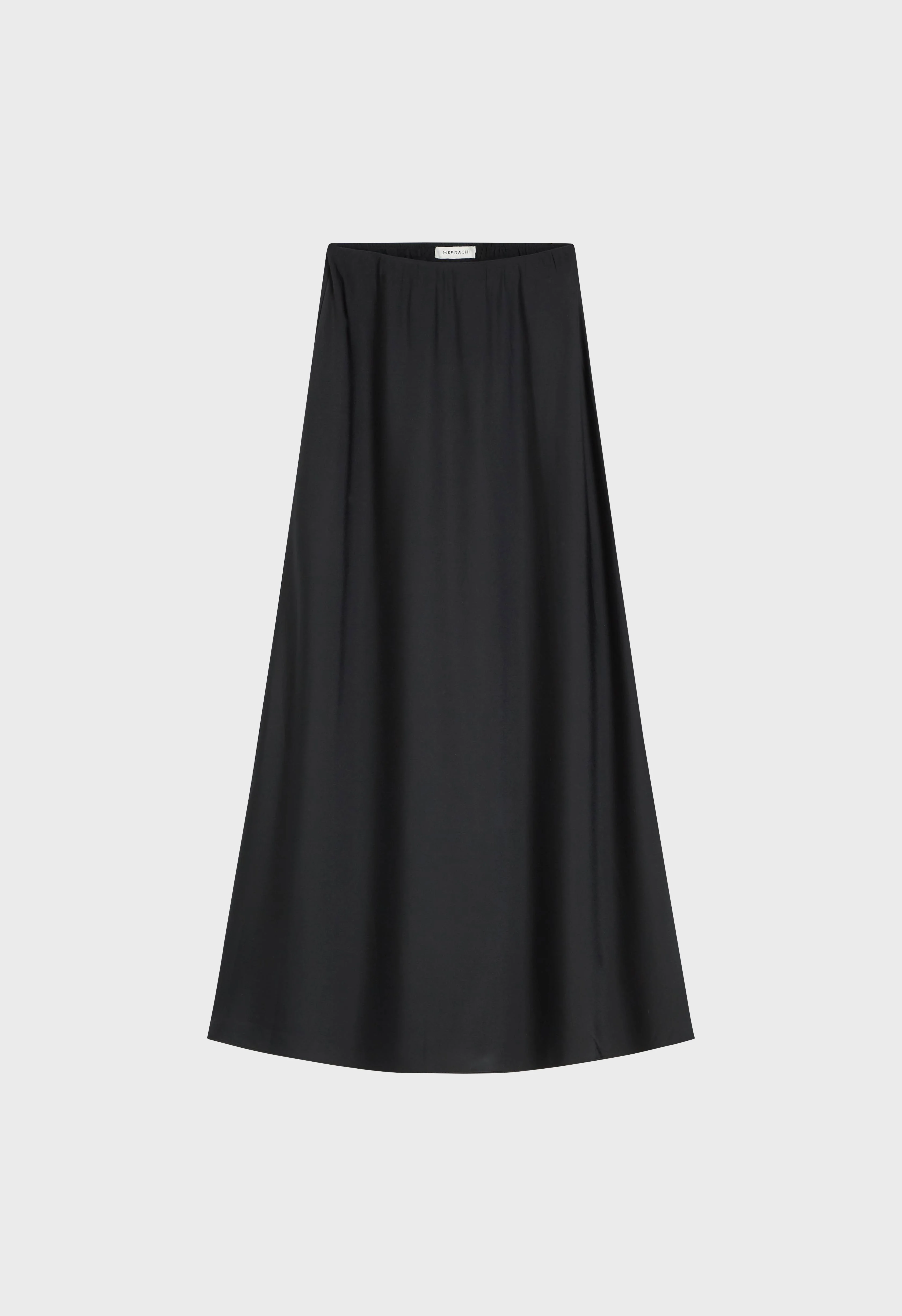 Satin Skirt | Black - Image 3