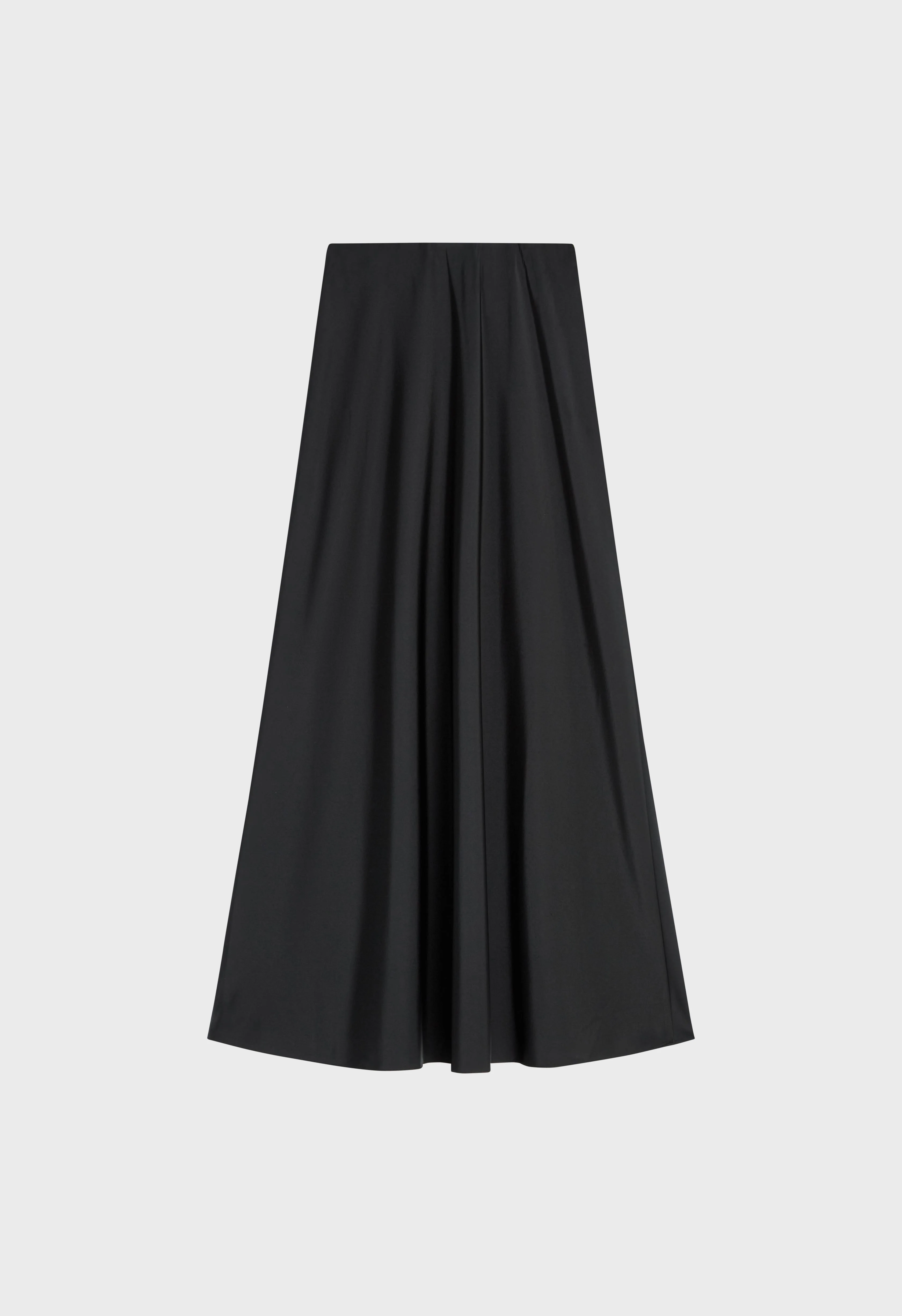 Satin Skirt | Black - Image 4