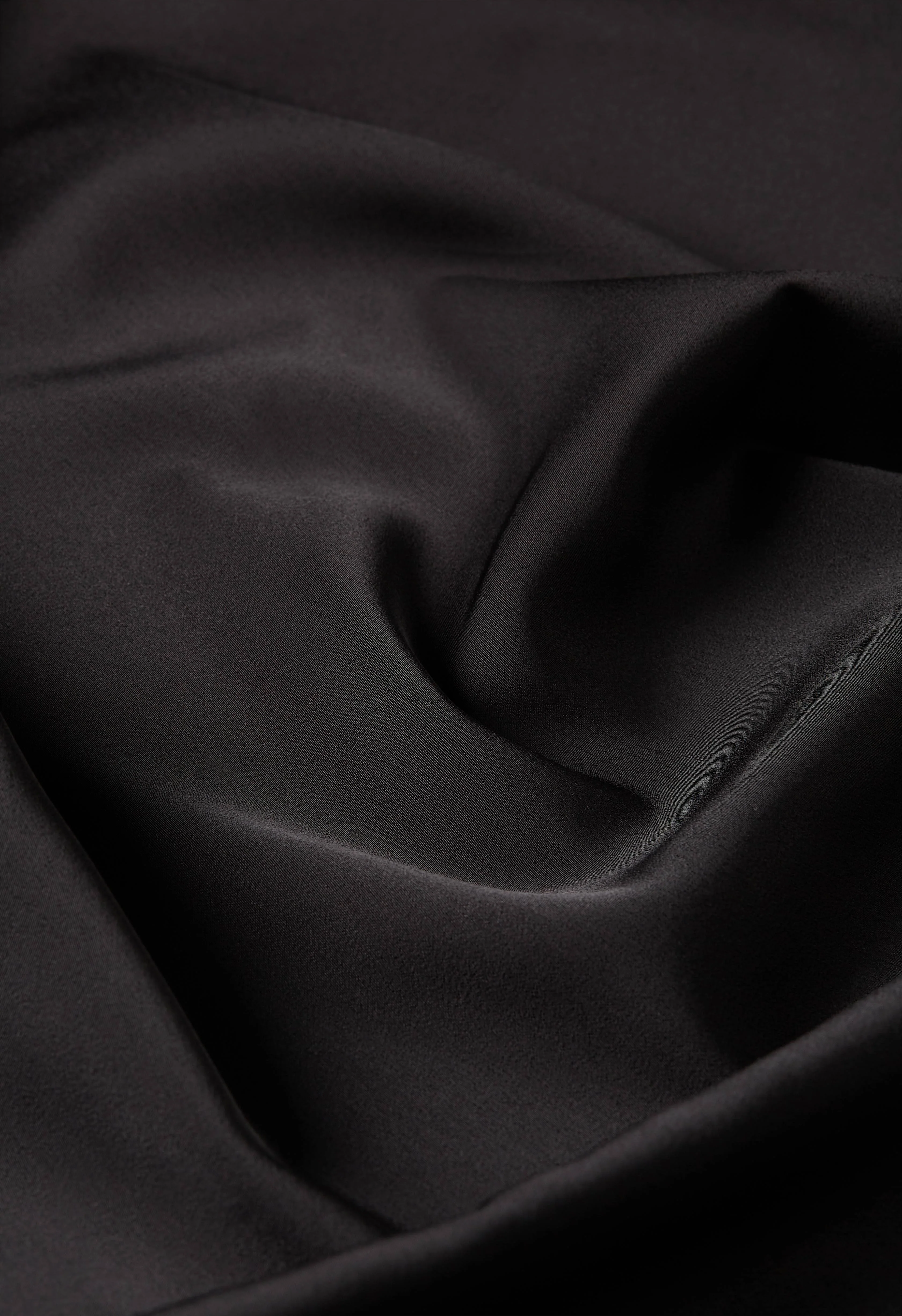 Satin Skirt | Black - Image 5