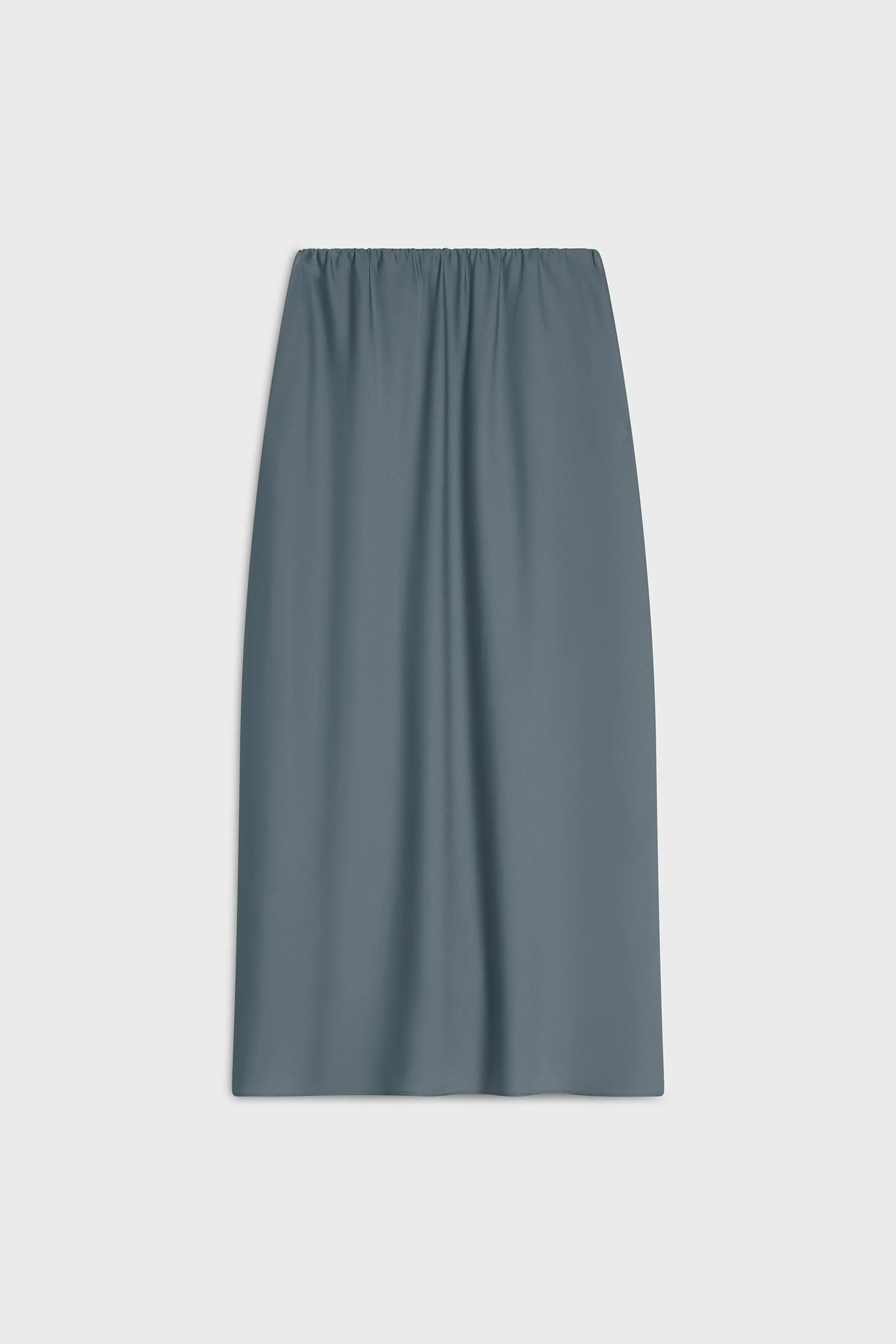 Satin Skirt | Dusty Indigo - Image 4