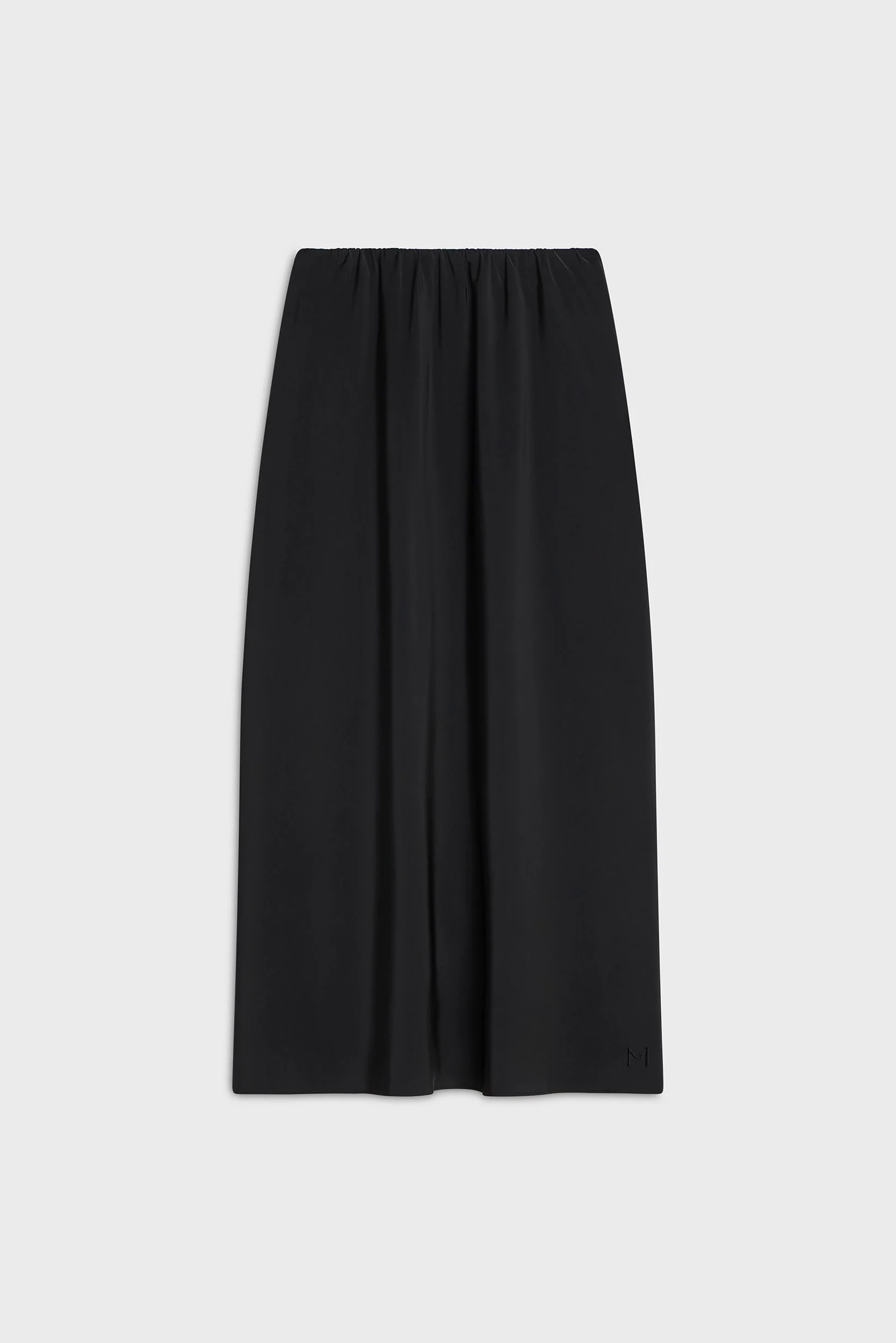 Satin Skirt | Soft Black - Image 3