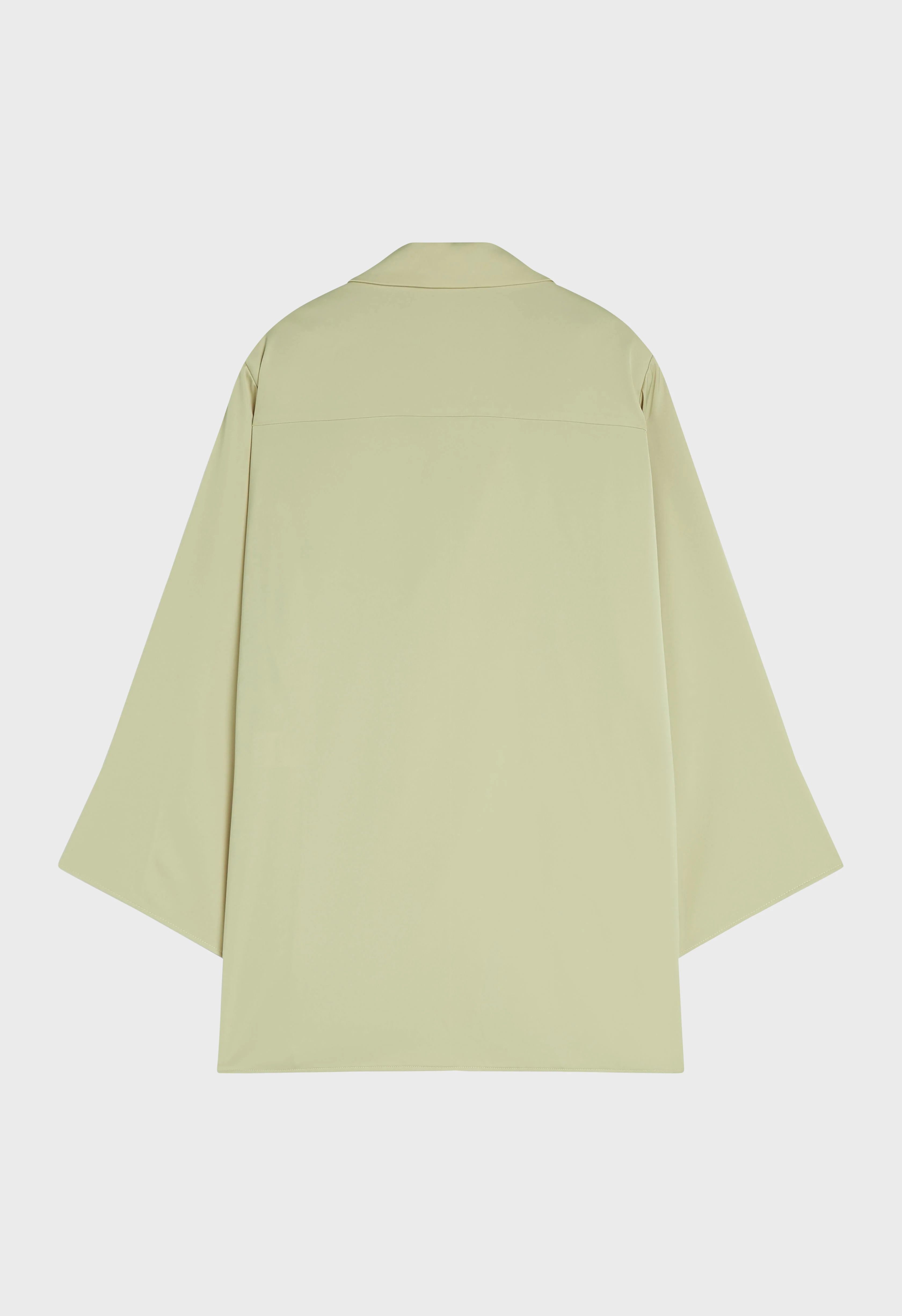 Satin Summer Blazer | Soft Khaki - Image 4